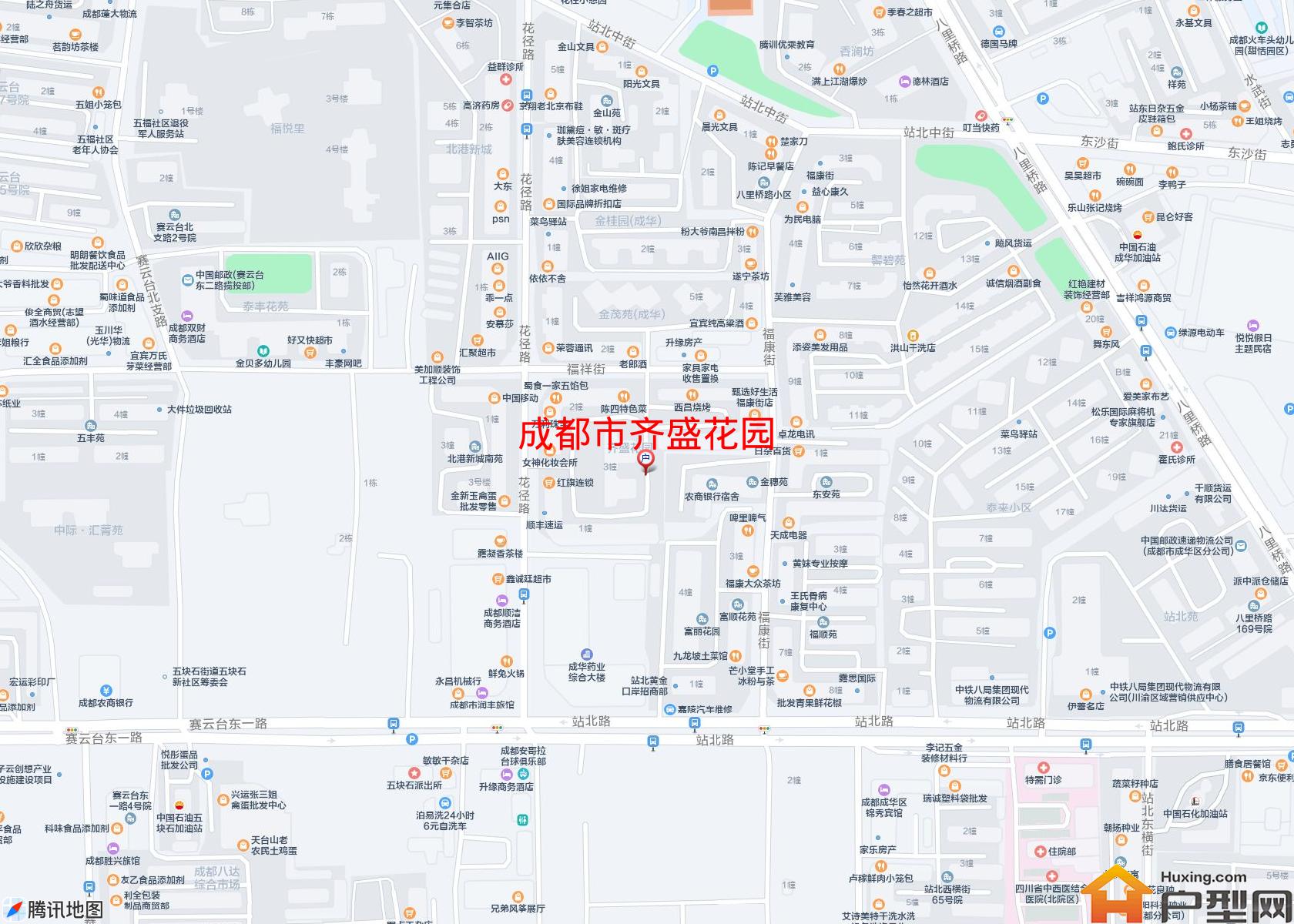 齐盛花园小区 - 户型网