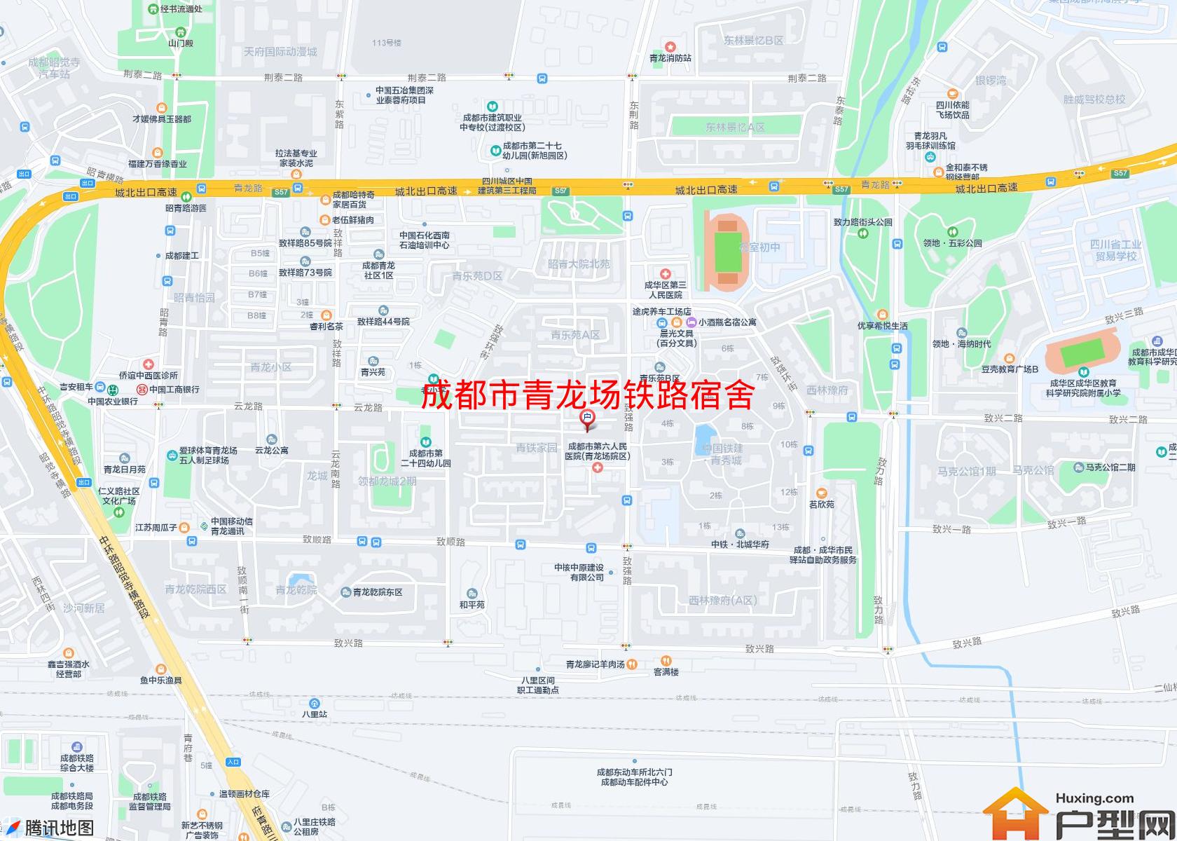 青龙场铁路宿舍小区 - 户型网