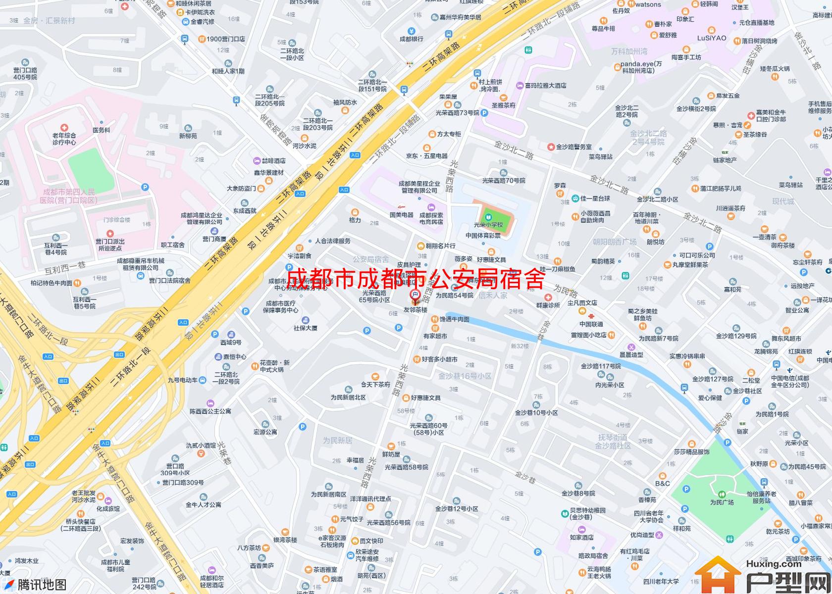 成都市公安局宿舍小区 - 户型网