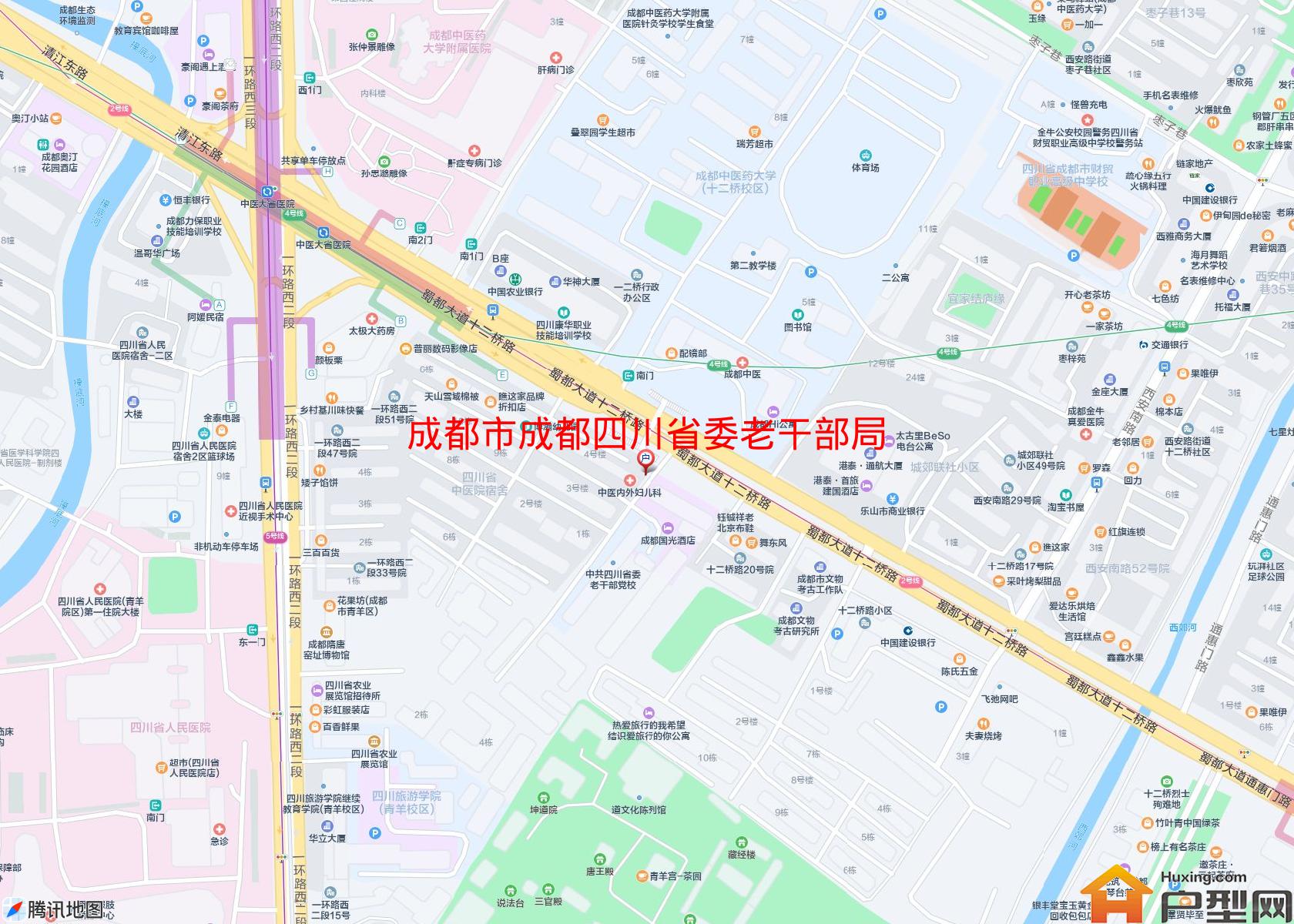 成都四川省委老干部局招待所小区 - 户型网