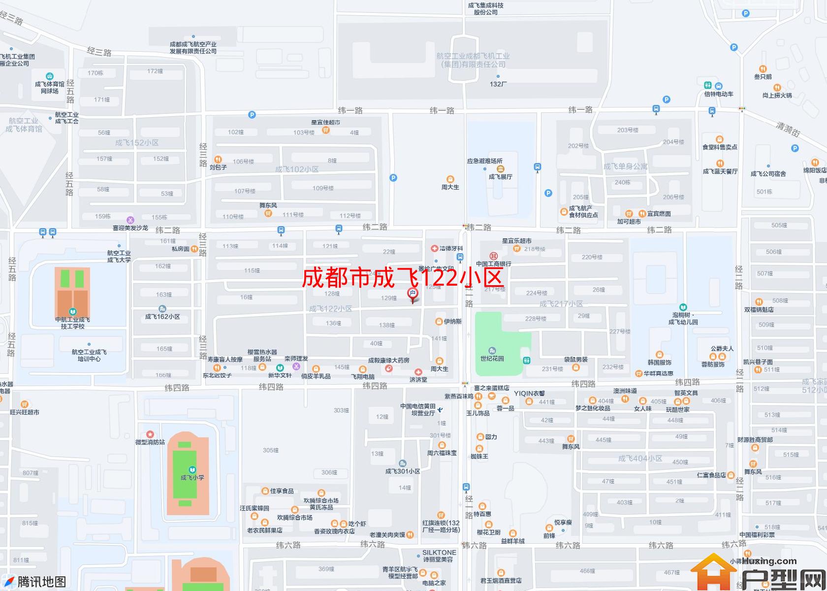 成飞122小区小区 - 户型网