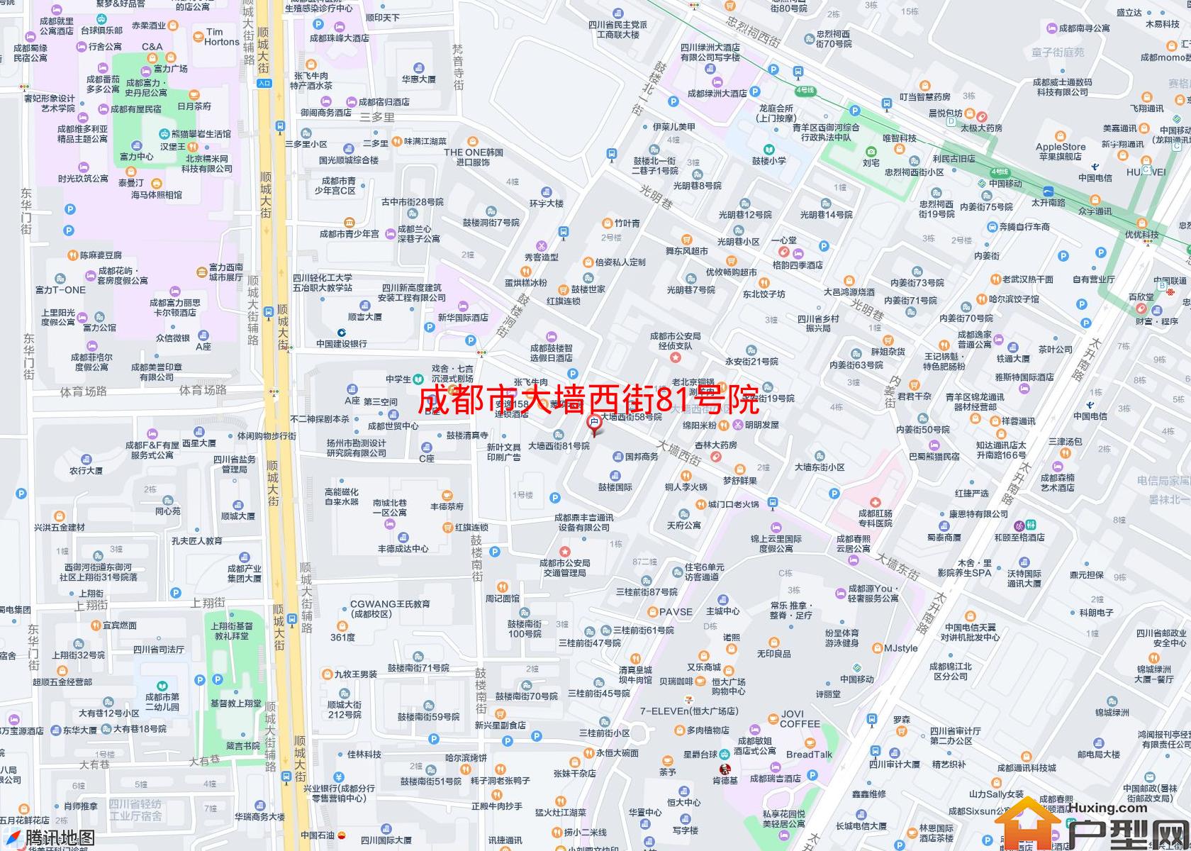 大墙西街81号院小区 - 户型网