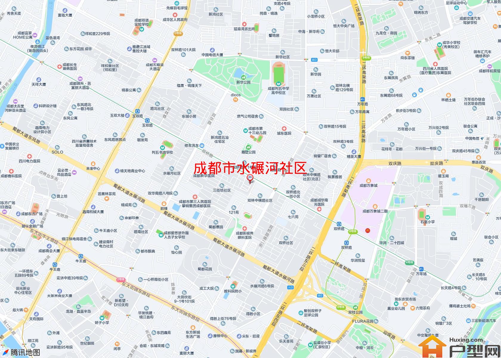 水碾河社区小区 - 户型网
