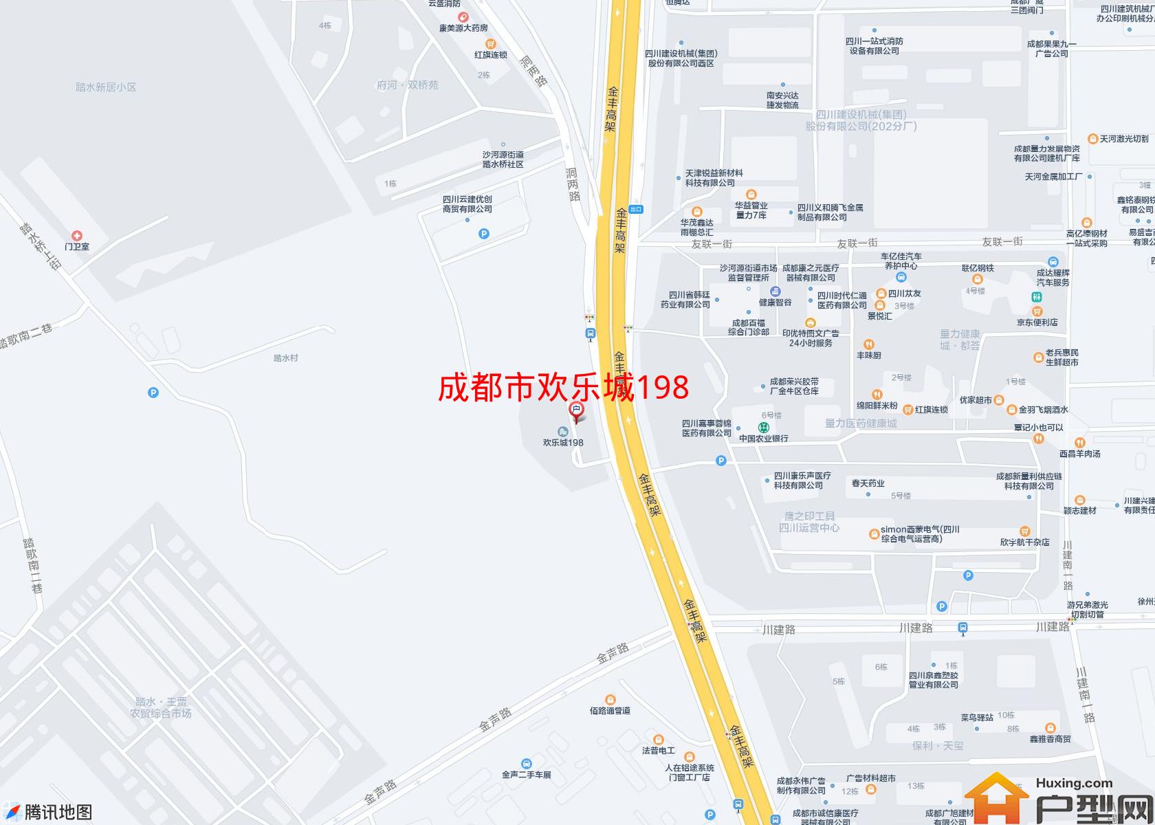 欢乐城198小区 - 户型网