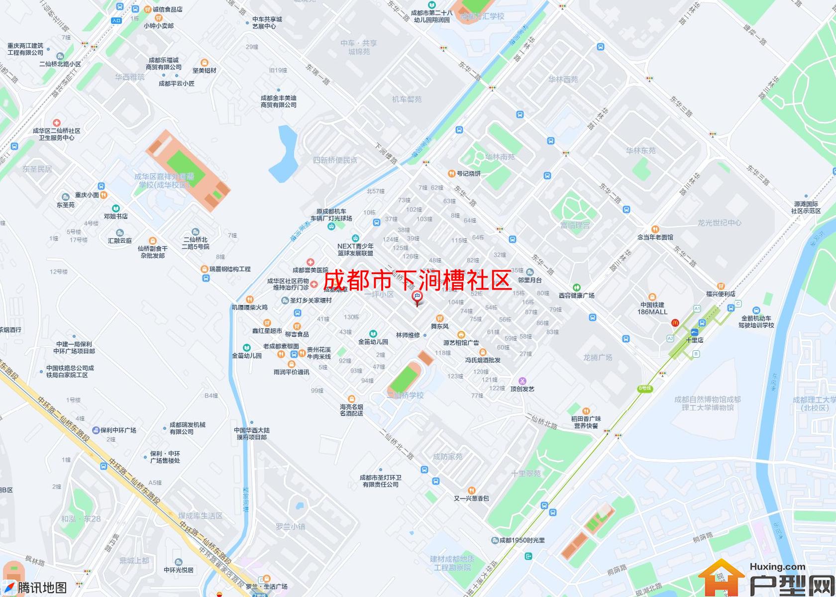 下涧槽社区小区 - 户型网