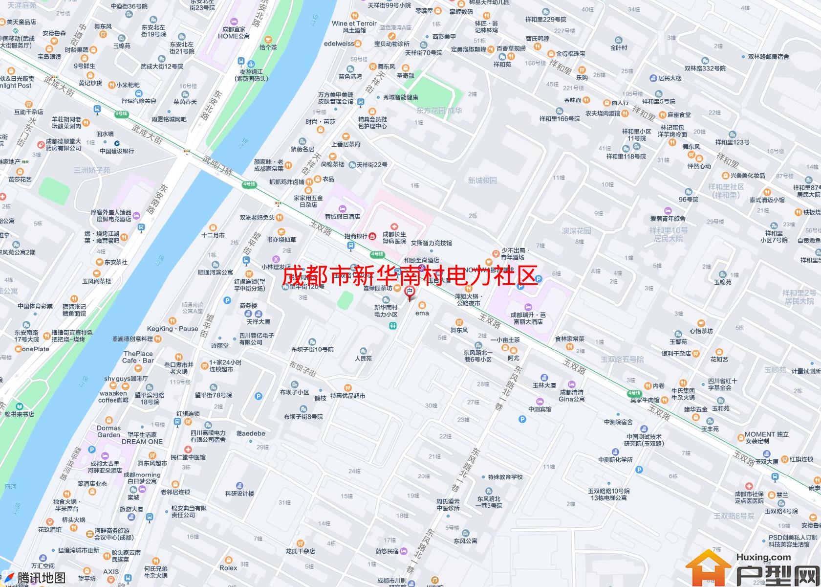新华南村电力社区小区 - 户型网