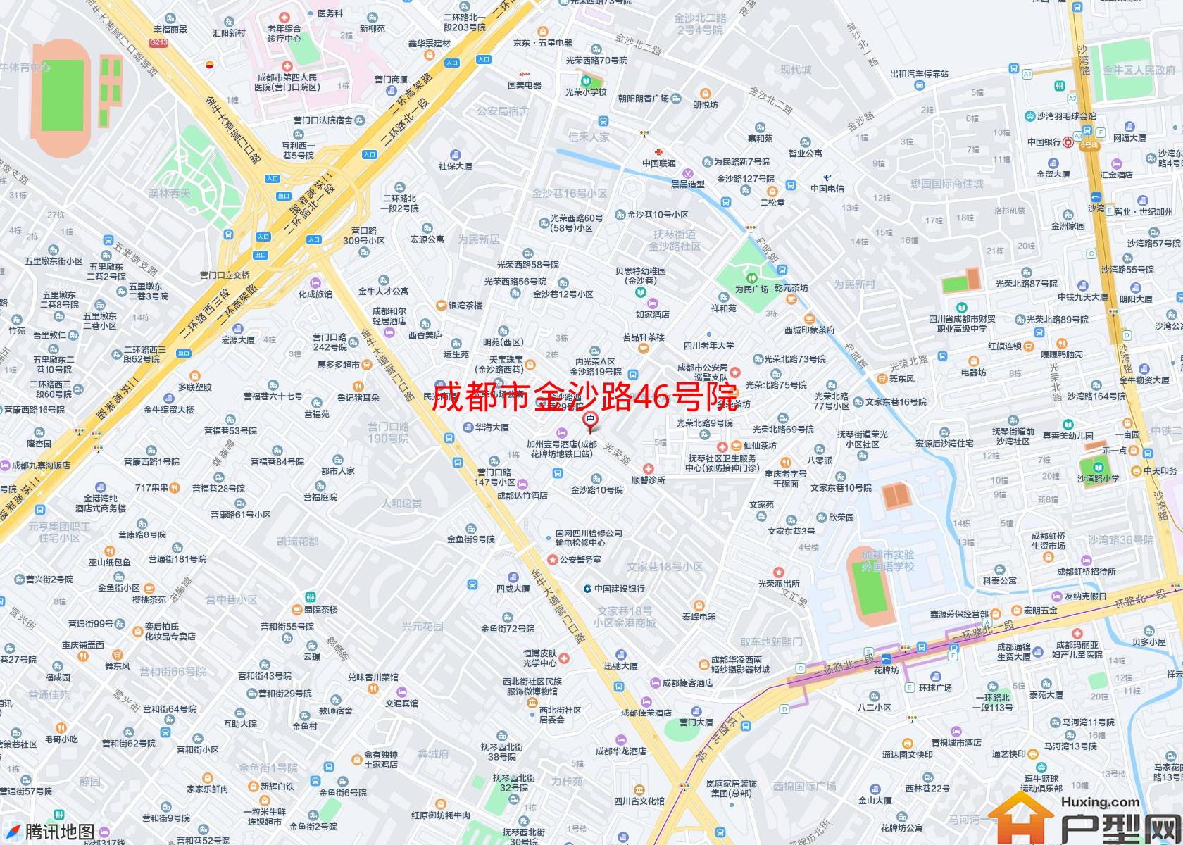 金沙路46号院小区 - 户型网