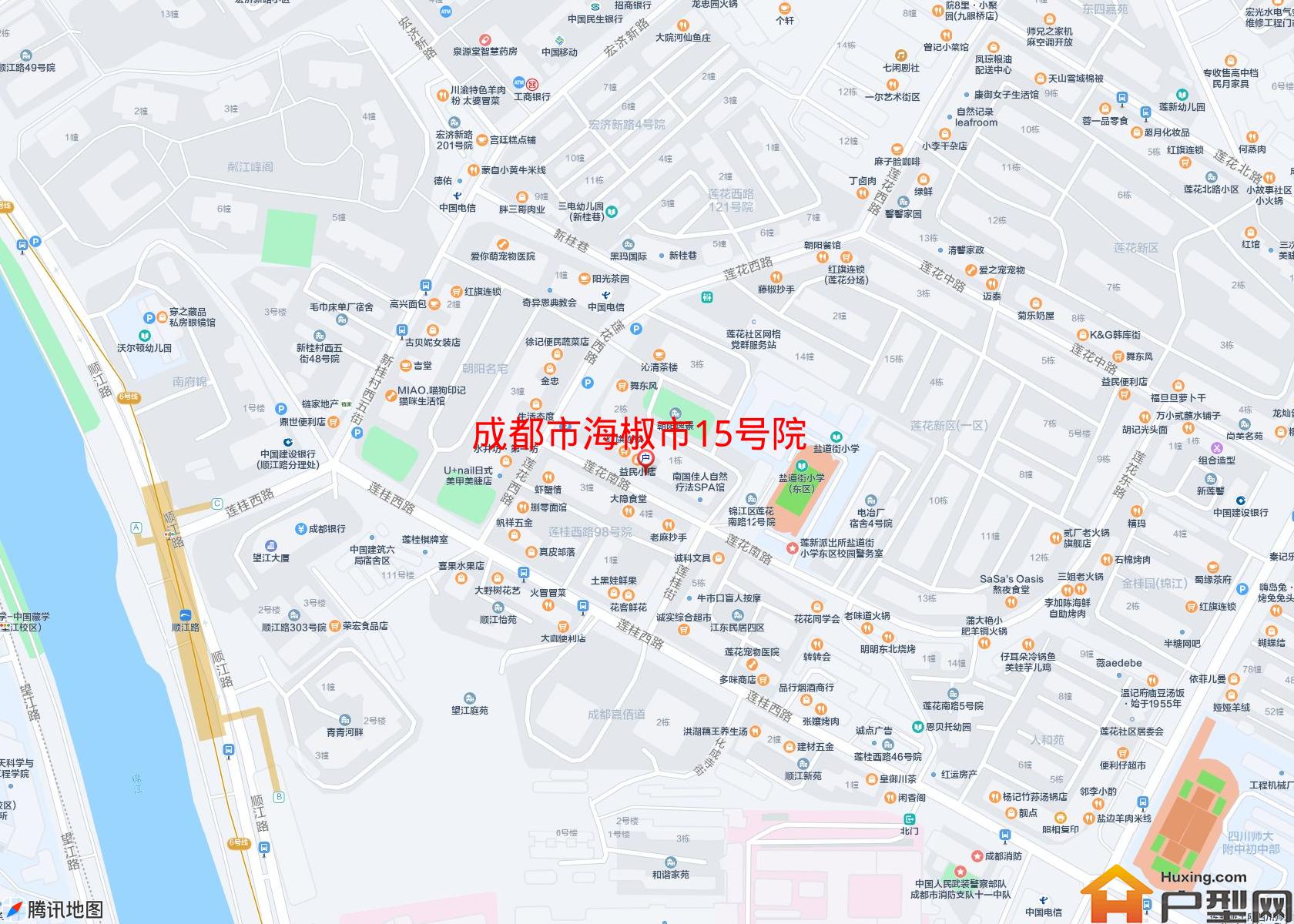 海椒市15号院小区 - 户型网