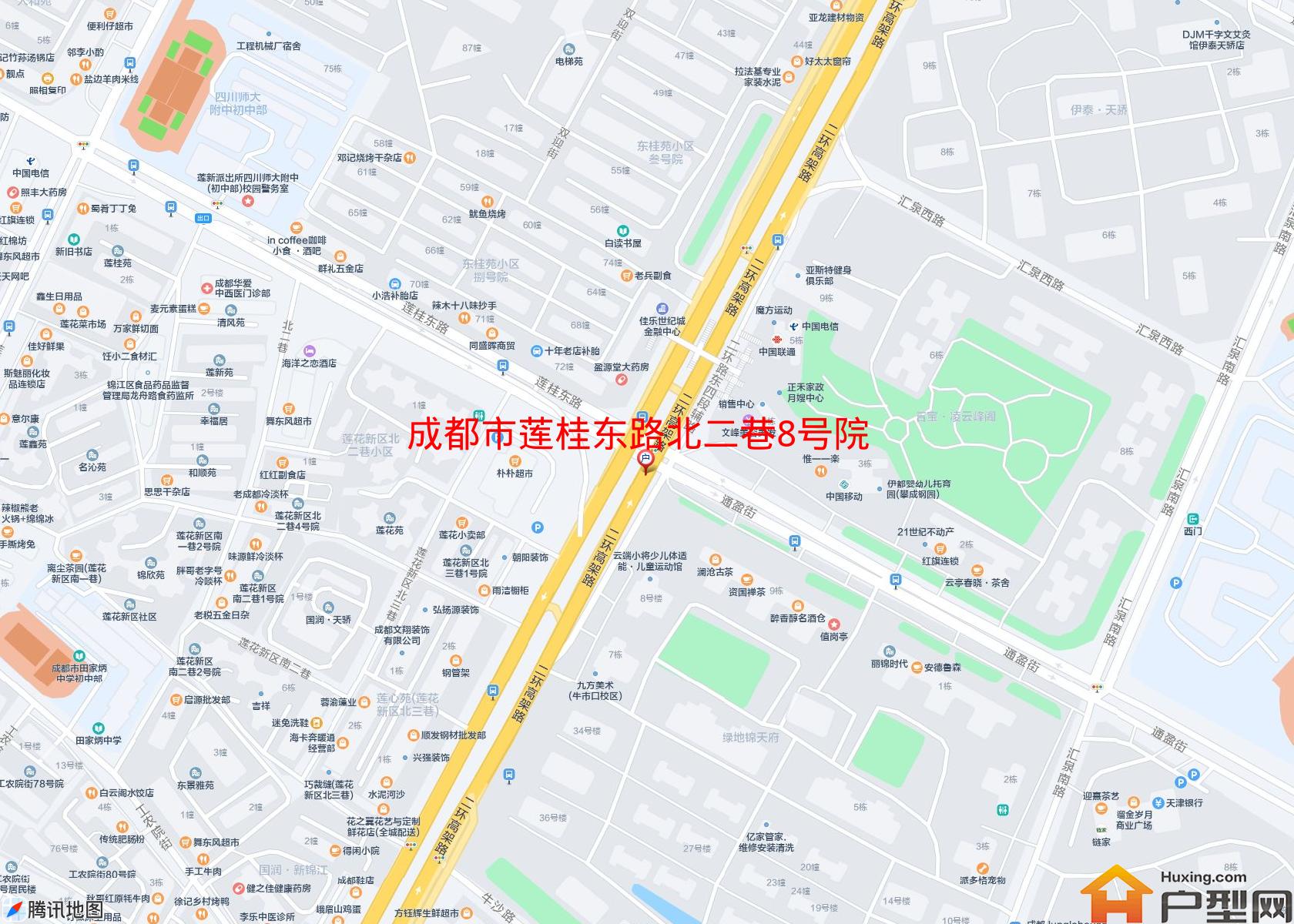 莲桂东路北二巷8号院小区 - 户型网