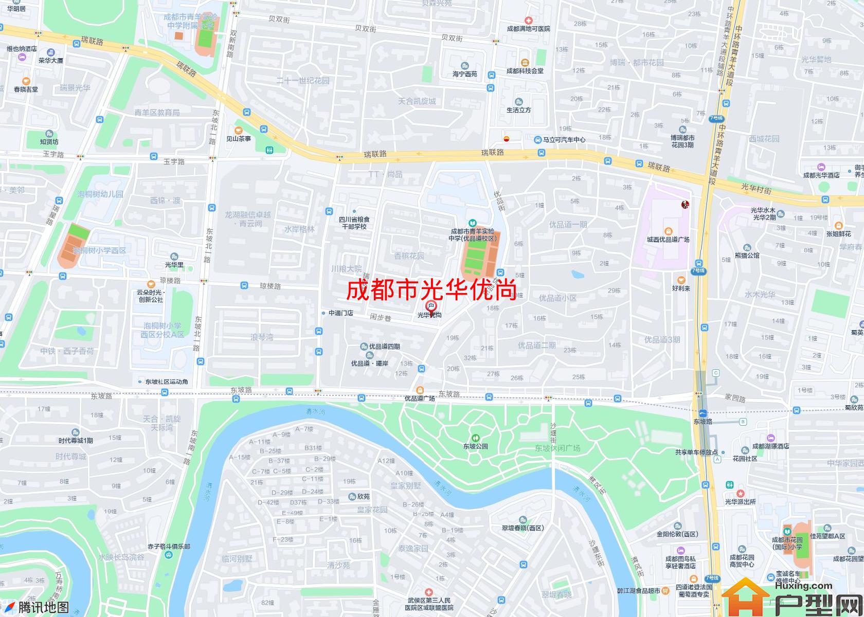 光华优尚小区 - 户型网