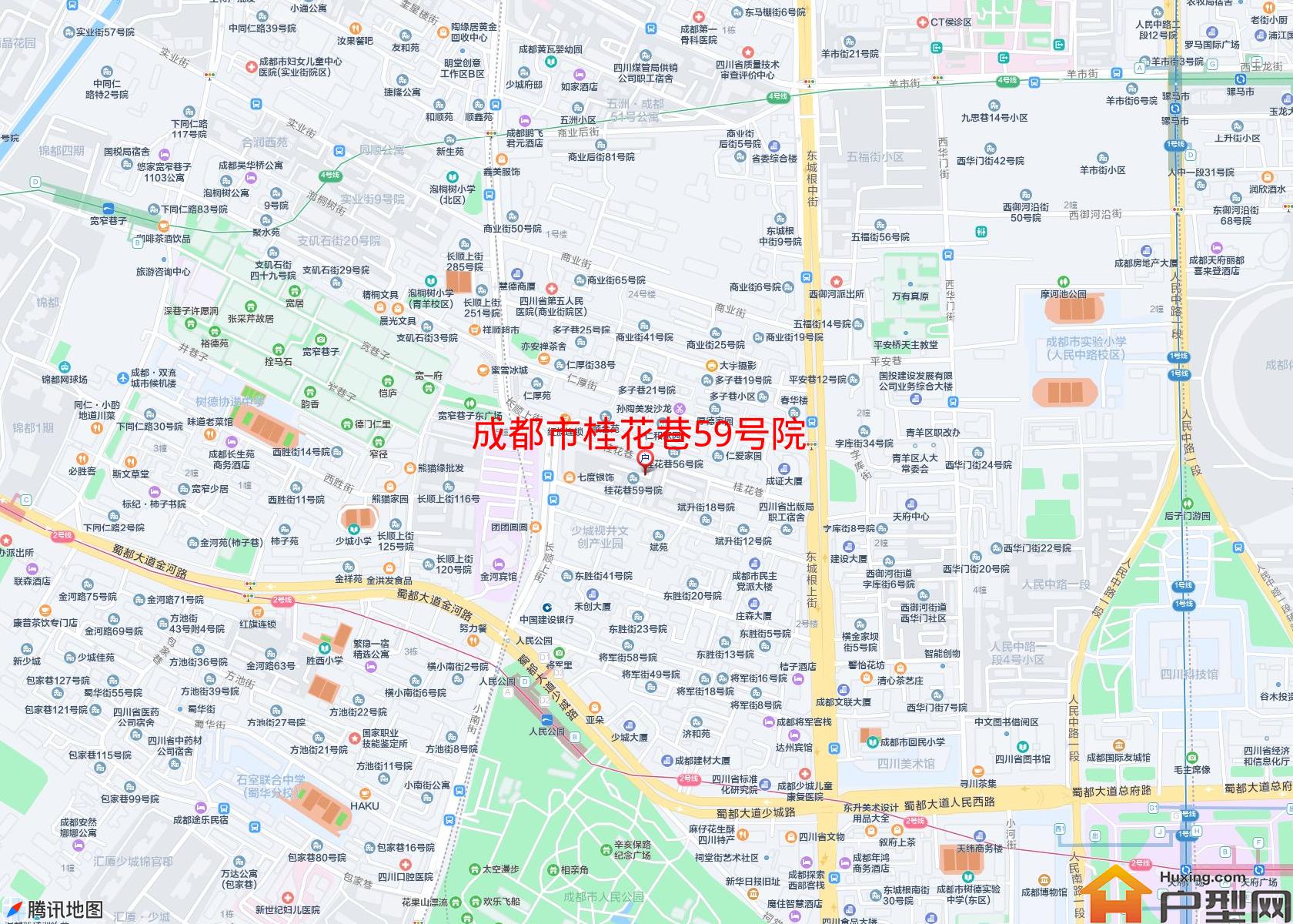 桂花巷59号院小区 - 户型网