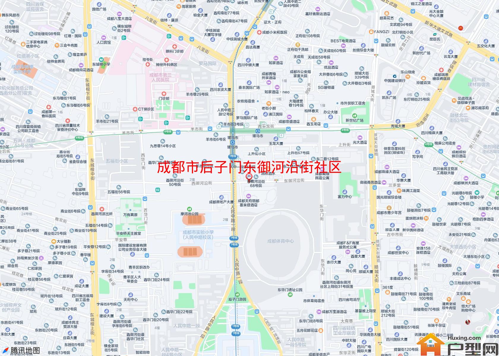 后子门东御河沿街社区小区 - 户型网