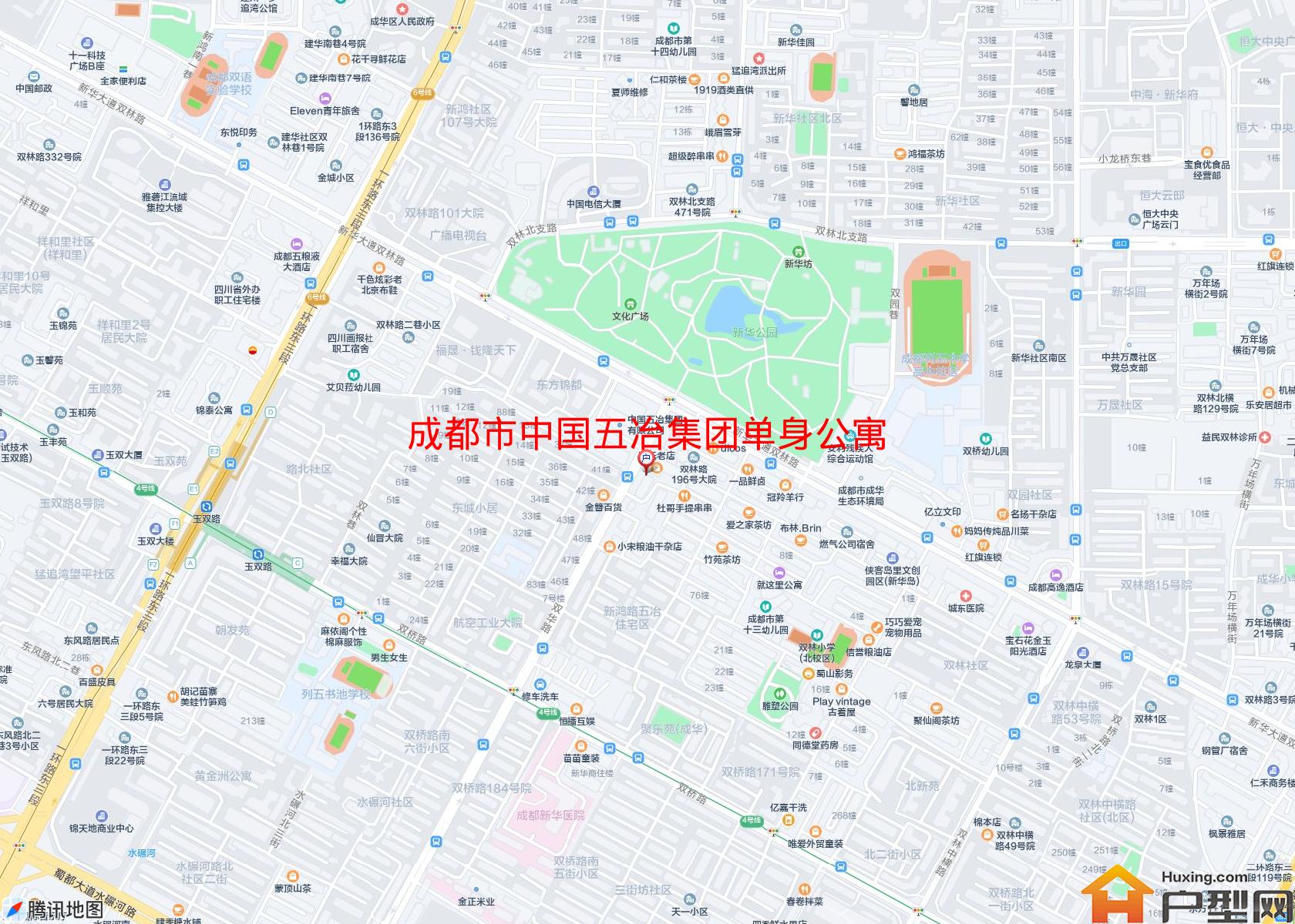 中国五冶集团单身公寓小区 - 户型网