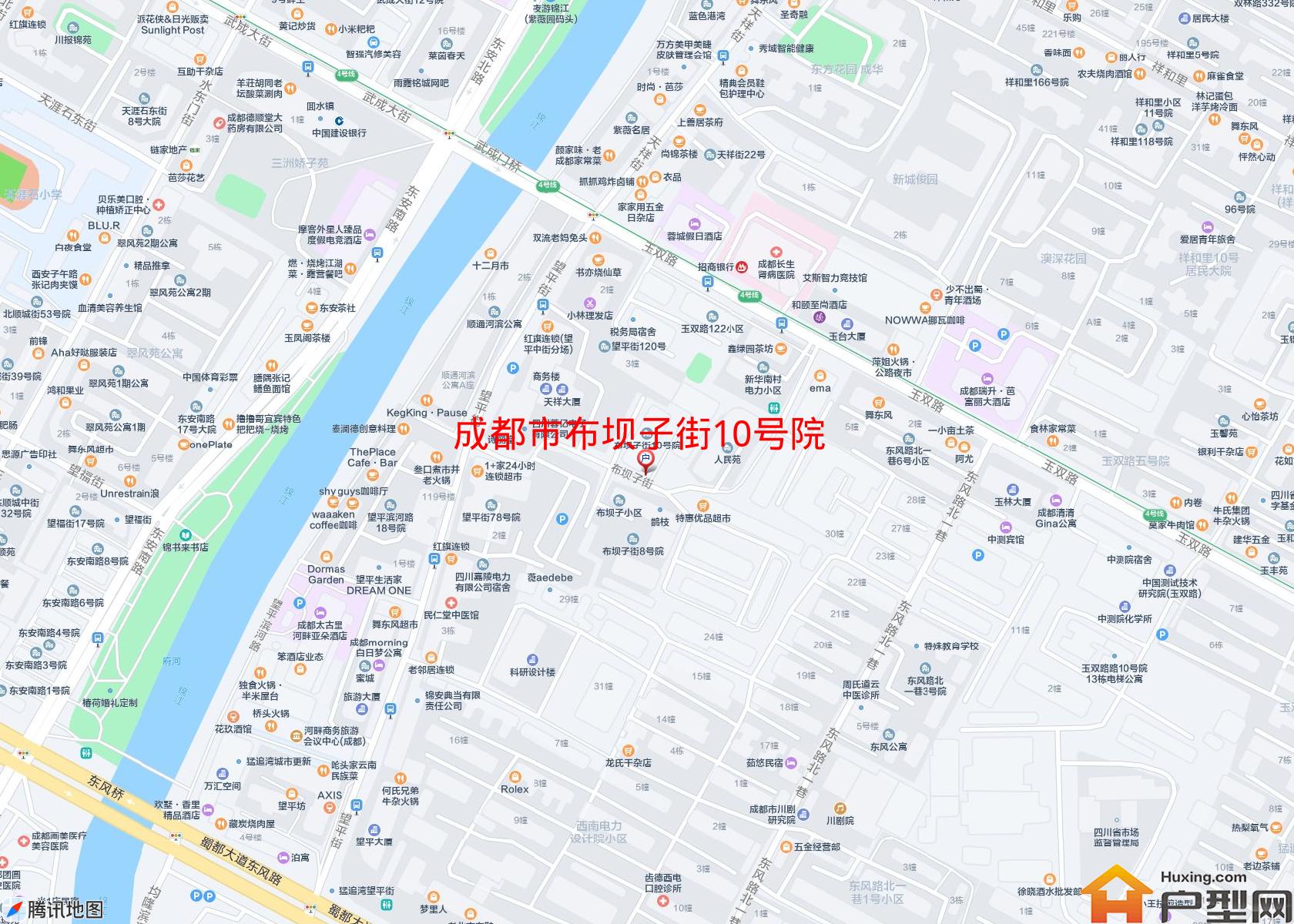 布坝子街10号院小区 - 户型网