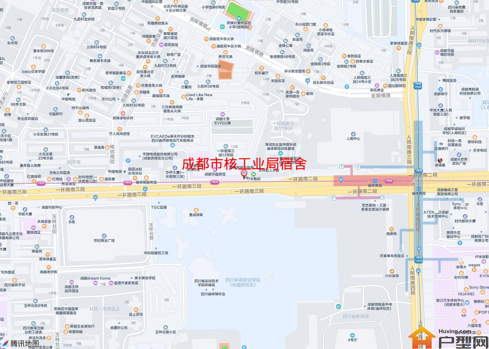 核工业局宿舍小区 - 户型网