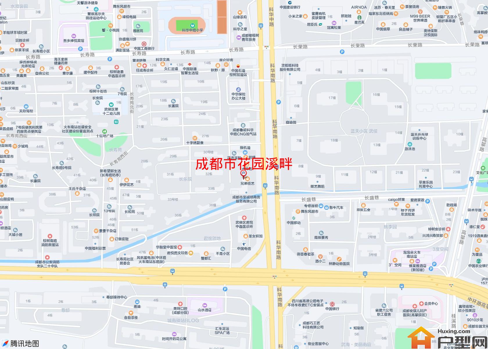 花园溪畔小区 - 户型网