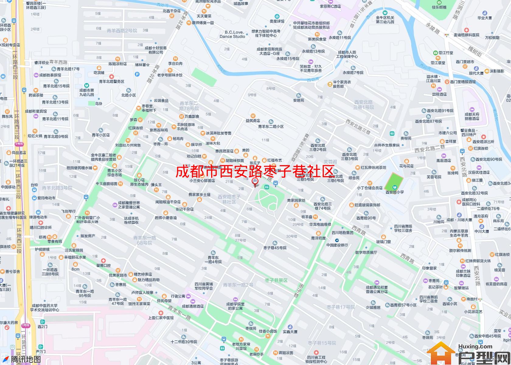 西安路枣子巷社区小区 - 户型网