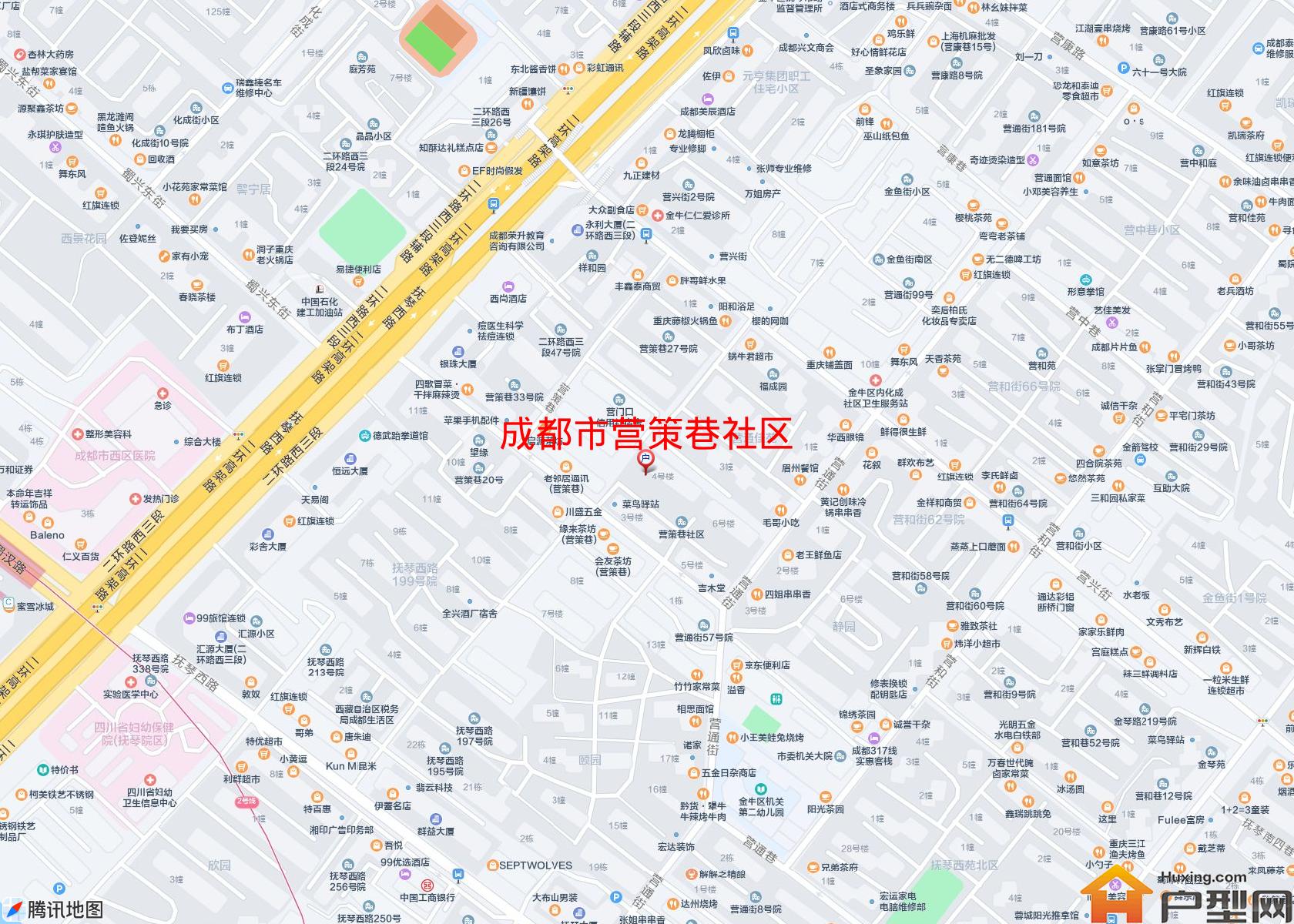 营策巷社区小区 - 户型网