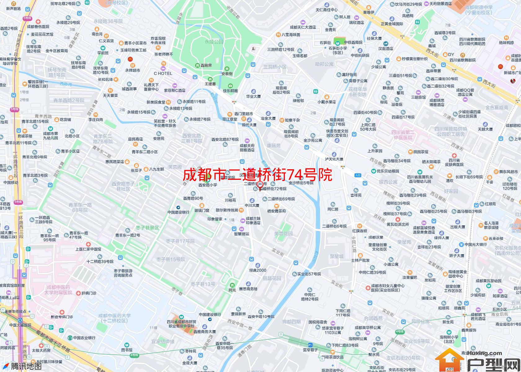 二道桥街74号院小区 - 户型网