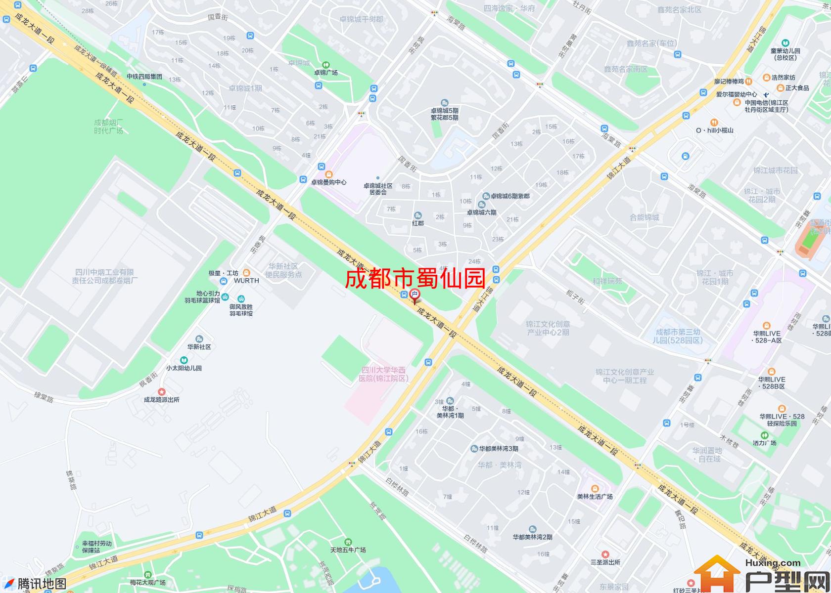 蜀仙园小区 - 户型网