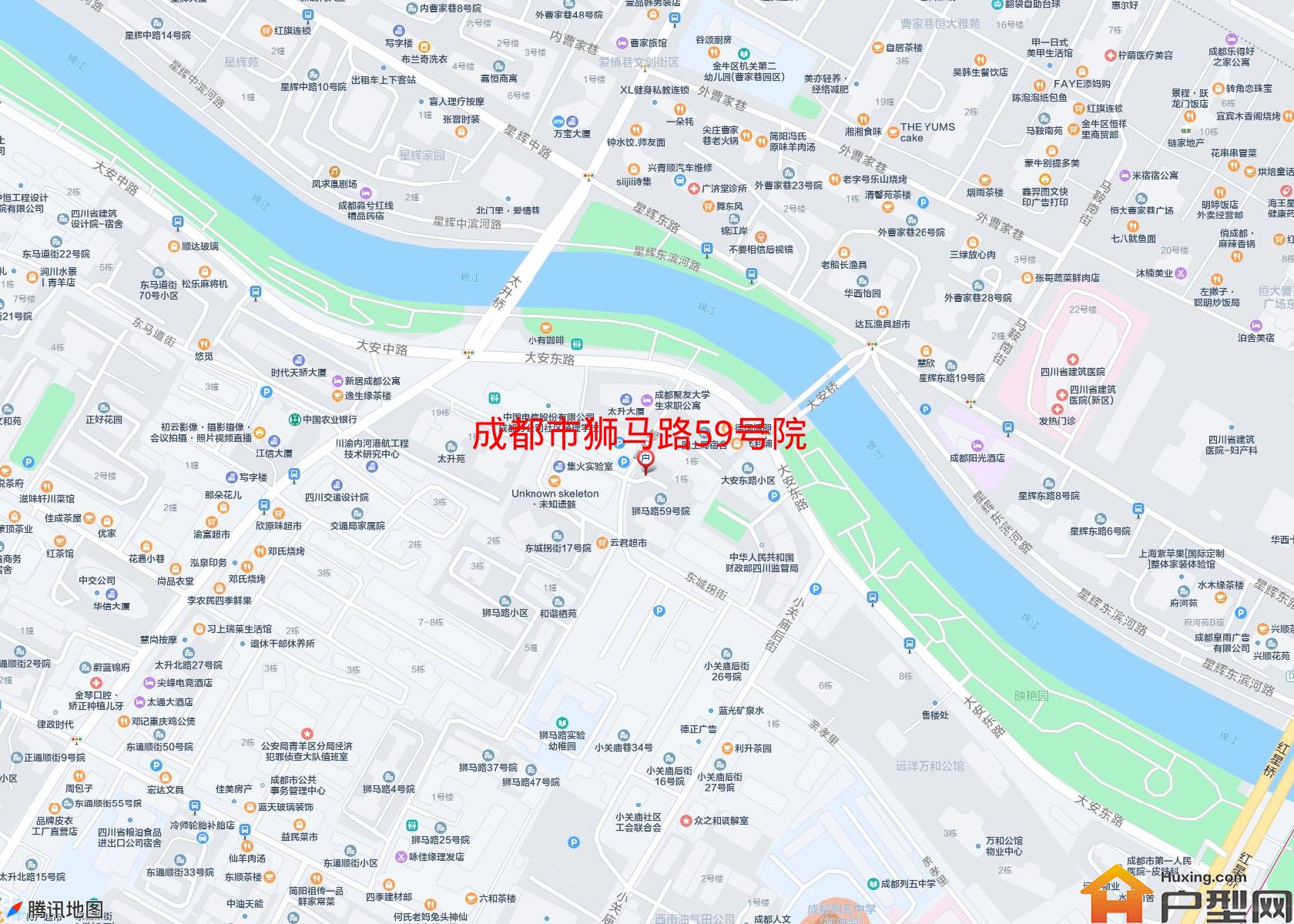 狮马路59号院小区 - 户型网