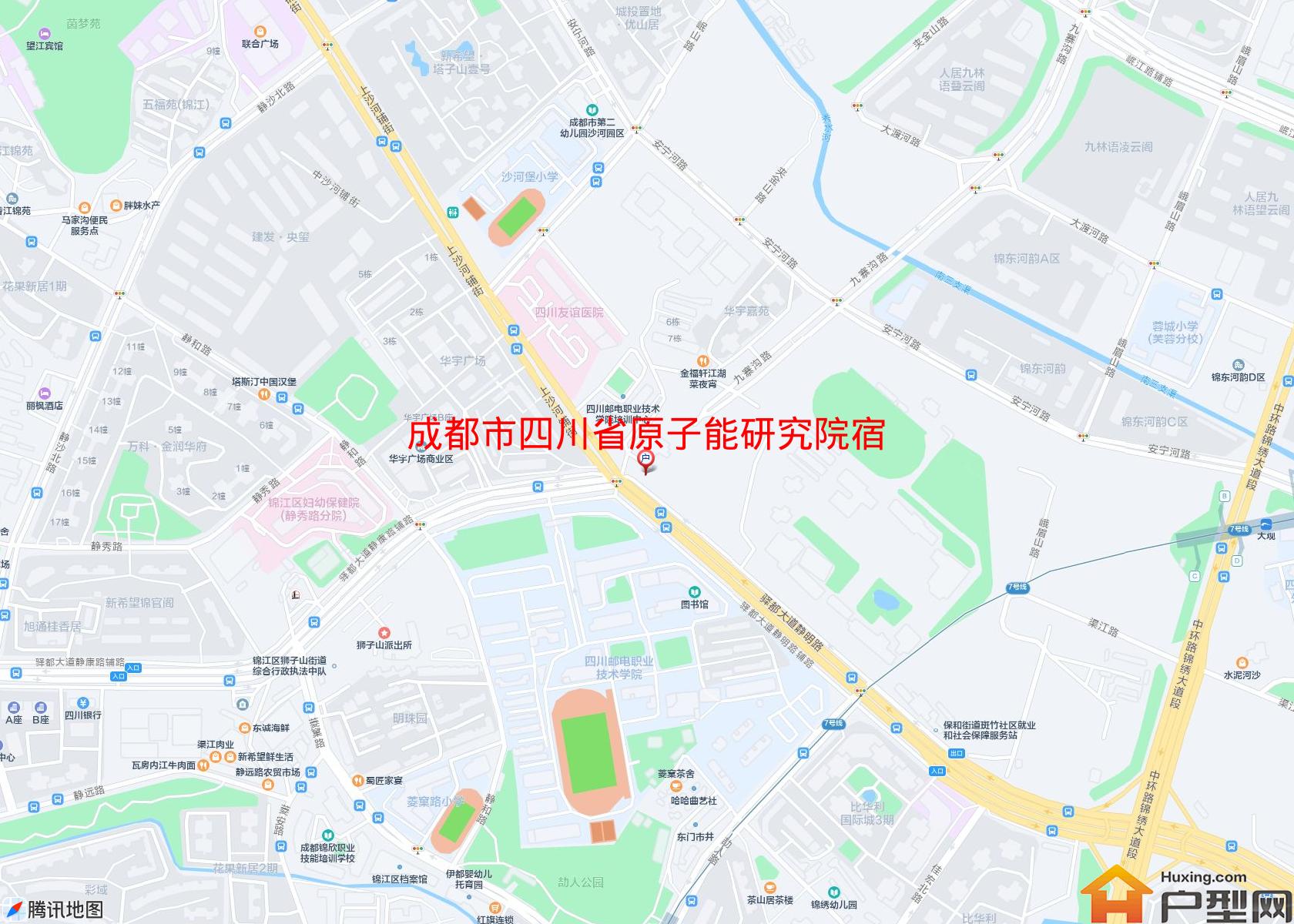 四川省原子能研究院宿舍区小区 - 户型网