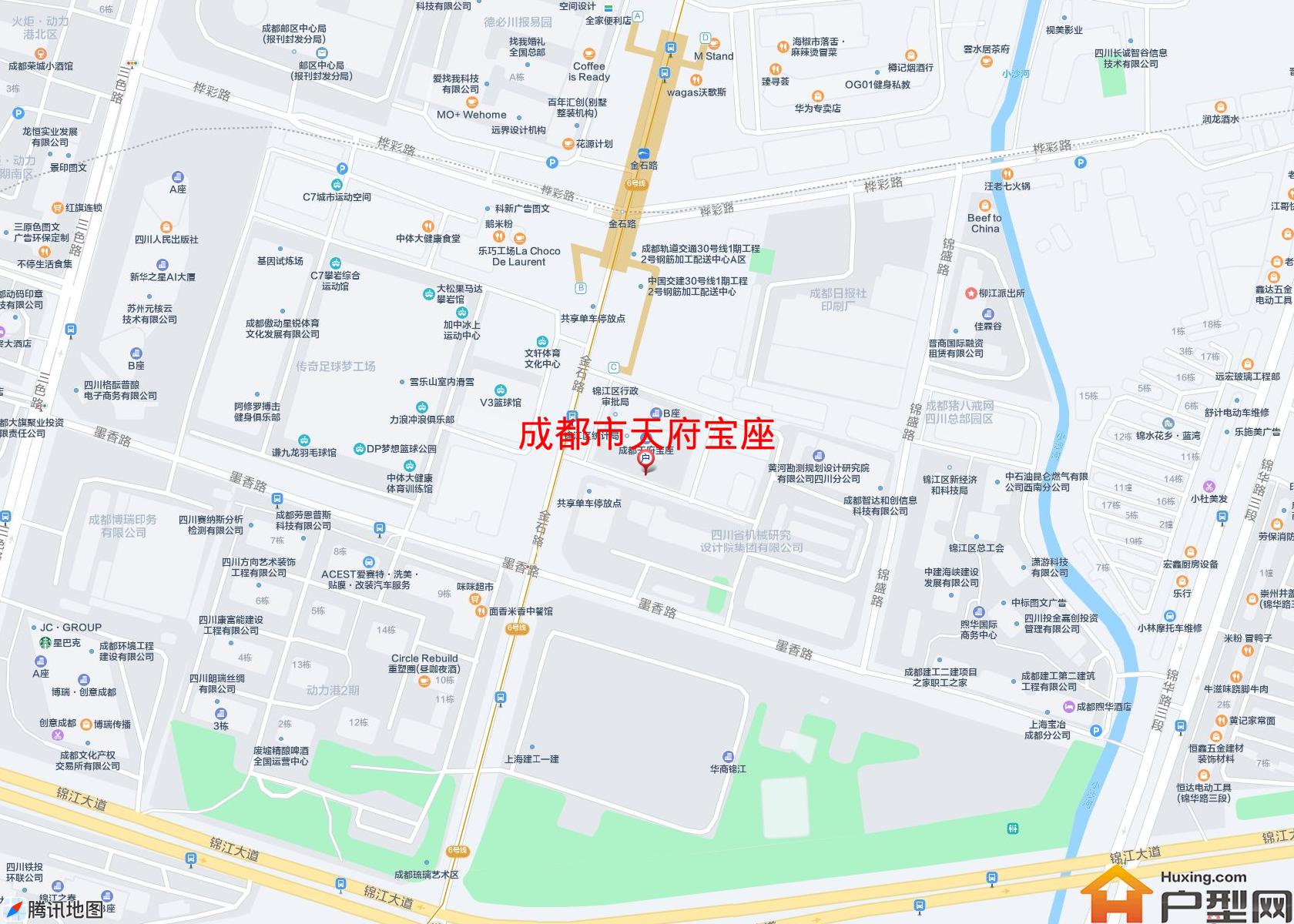 天府宝座小区 - 户型网