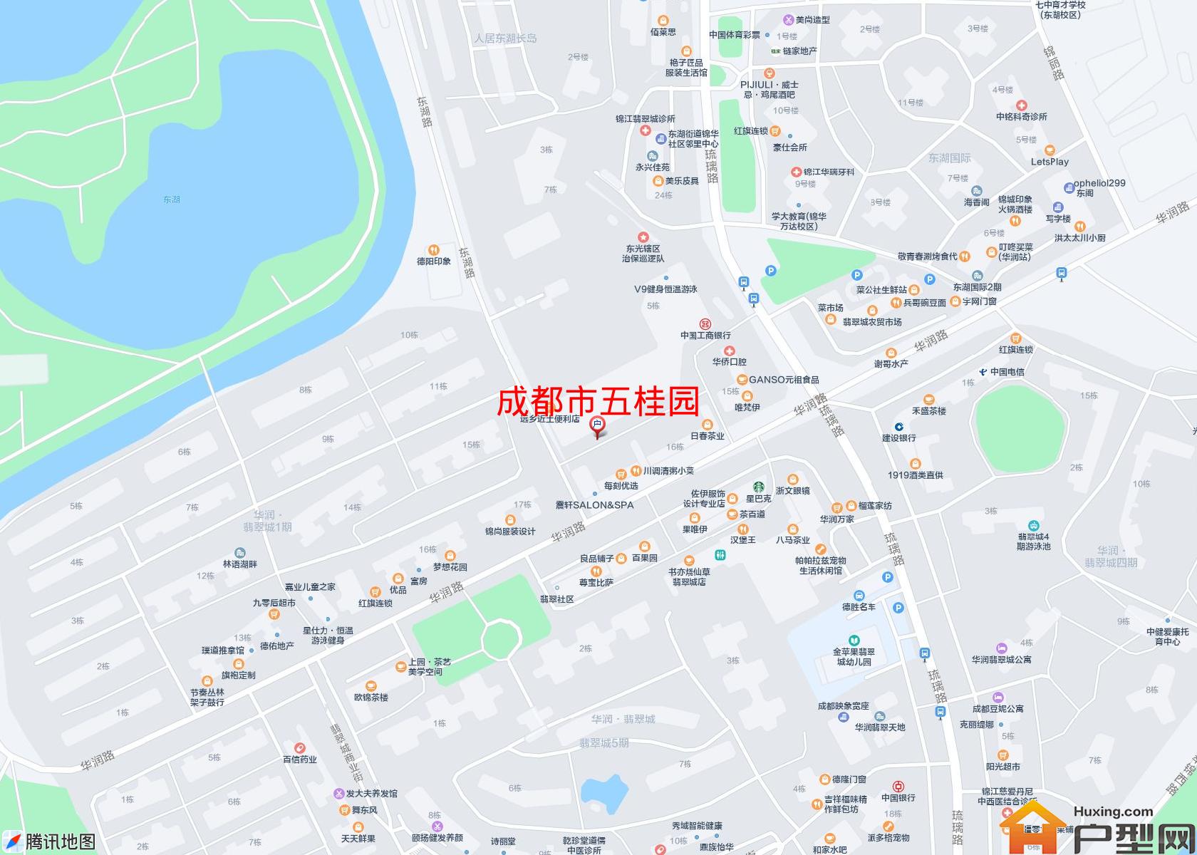 五桂园小区 - 户型网