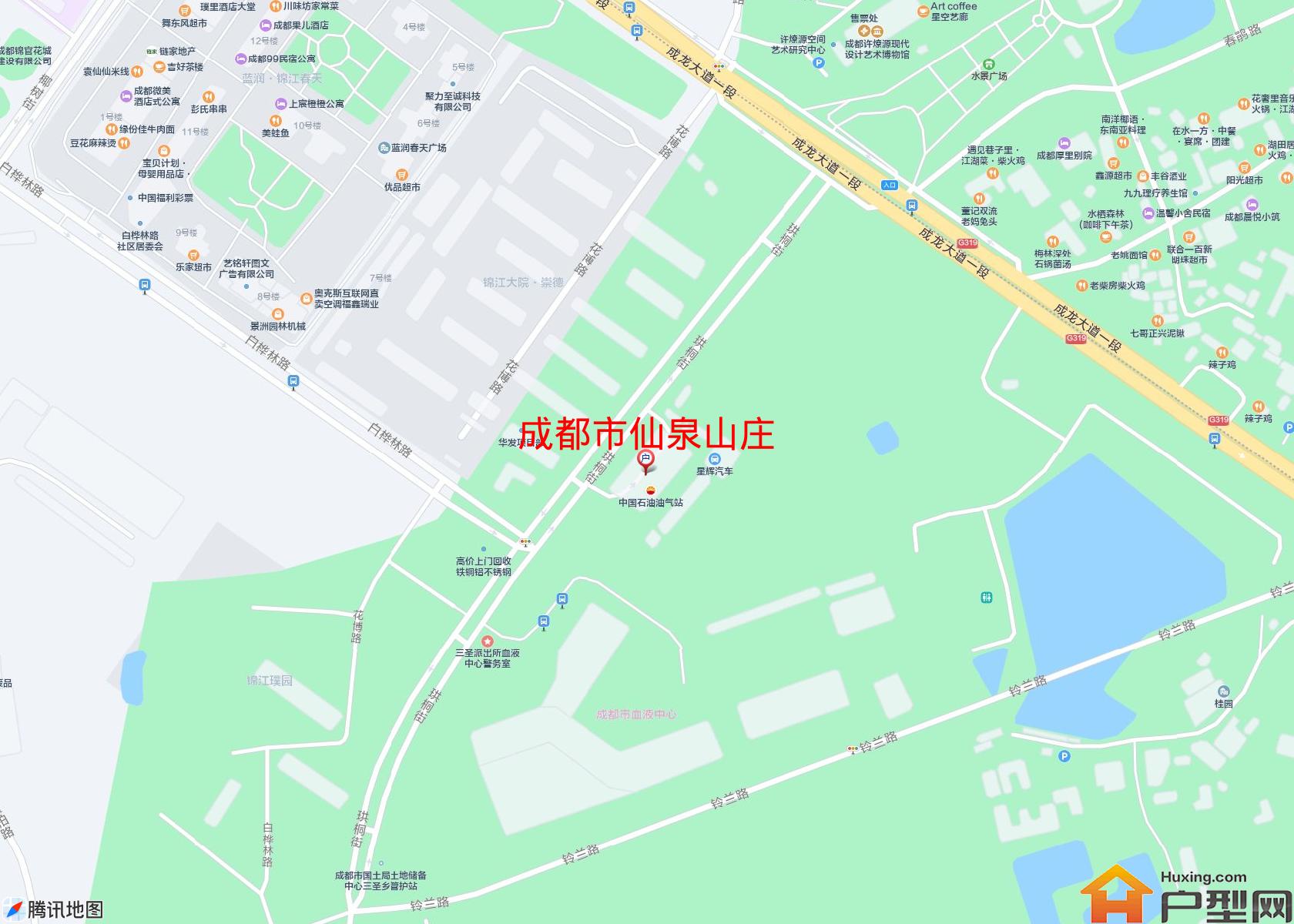 仙泉山庄小区 - 户型网