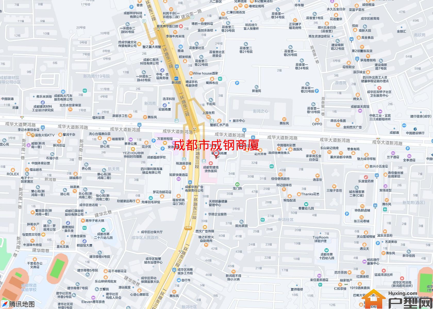 成钢商厦小区 - 户型网
