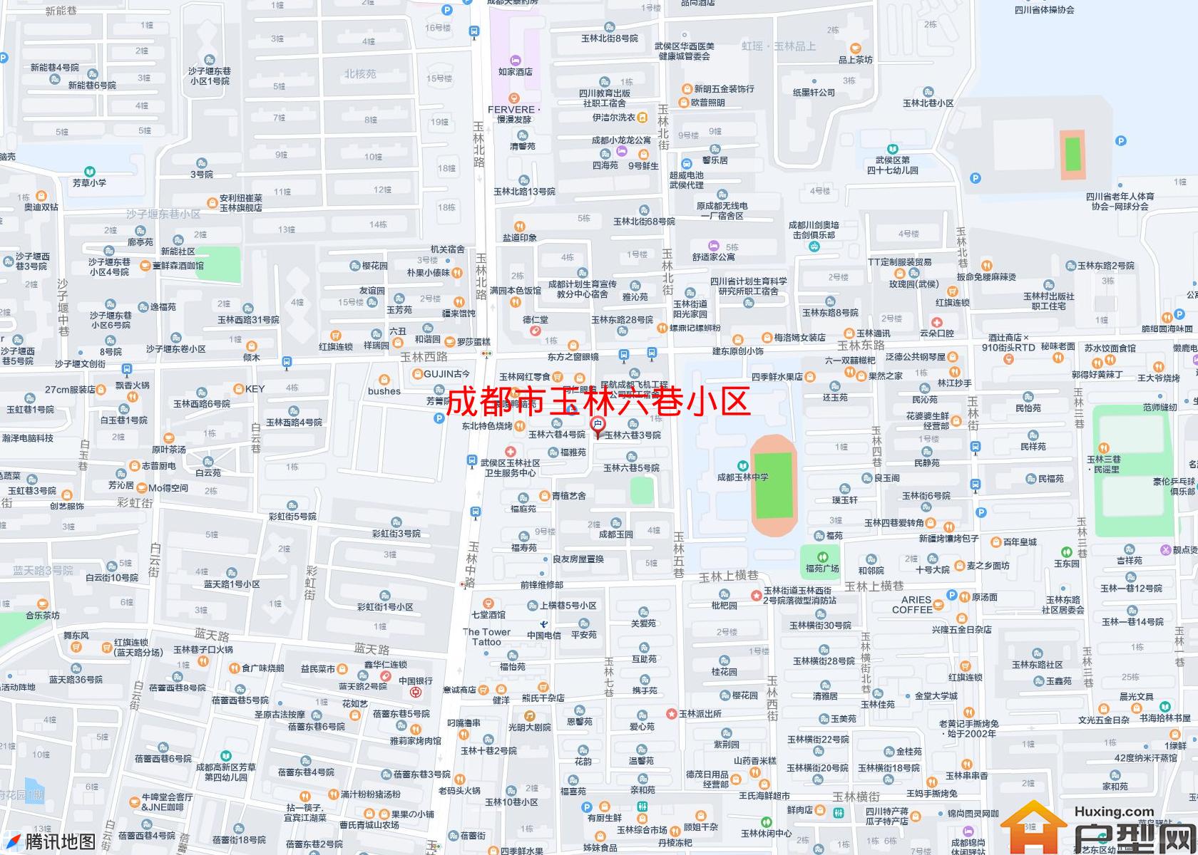 玉林六巷小区小区 - 户型网