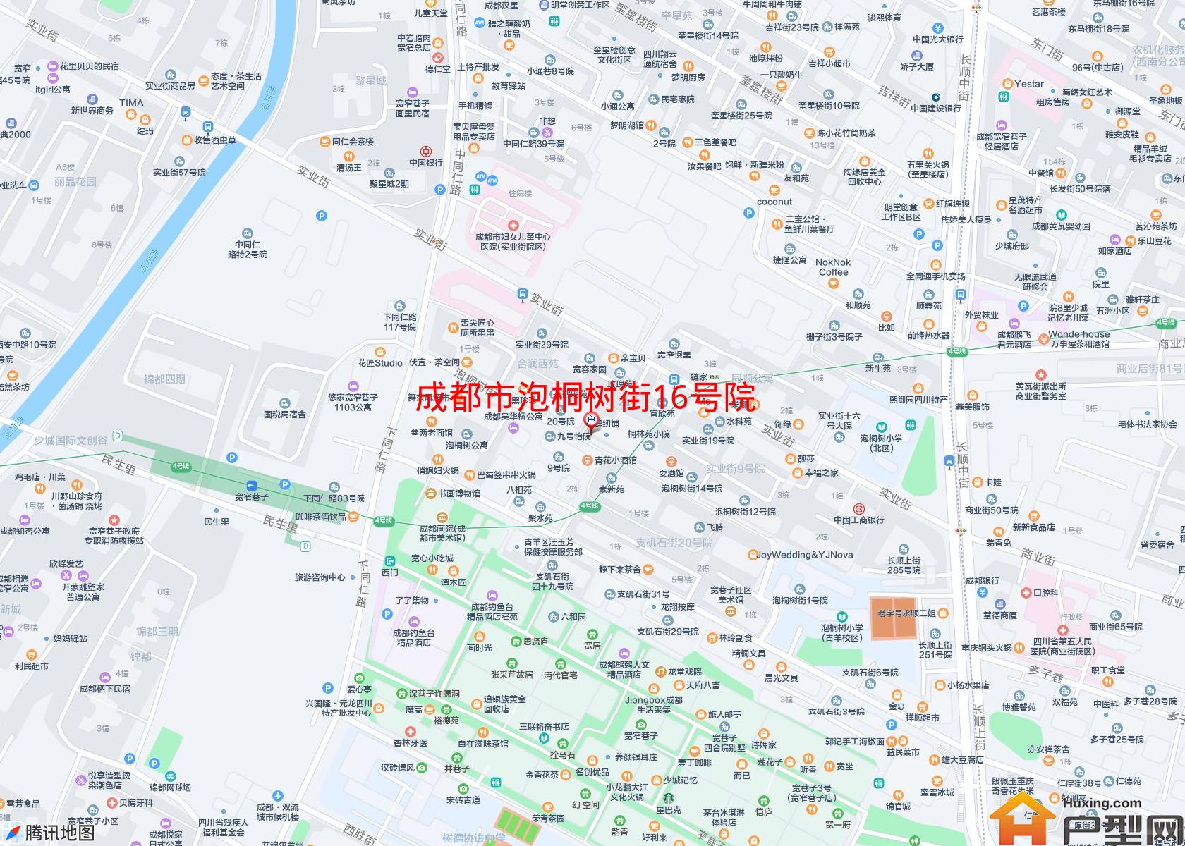 泡桐树街16号院小区 - 户型网