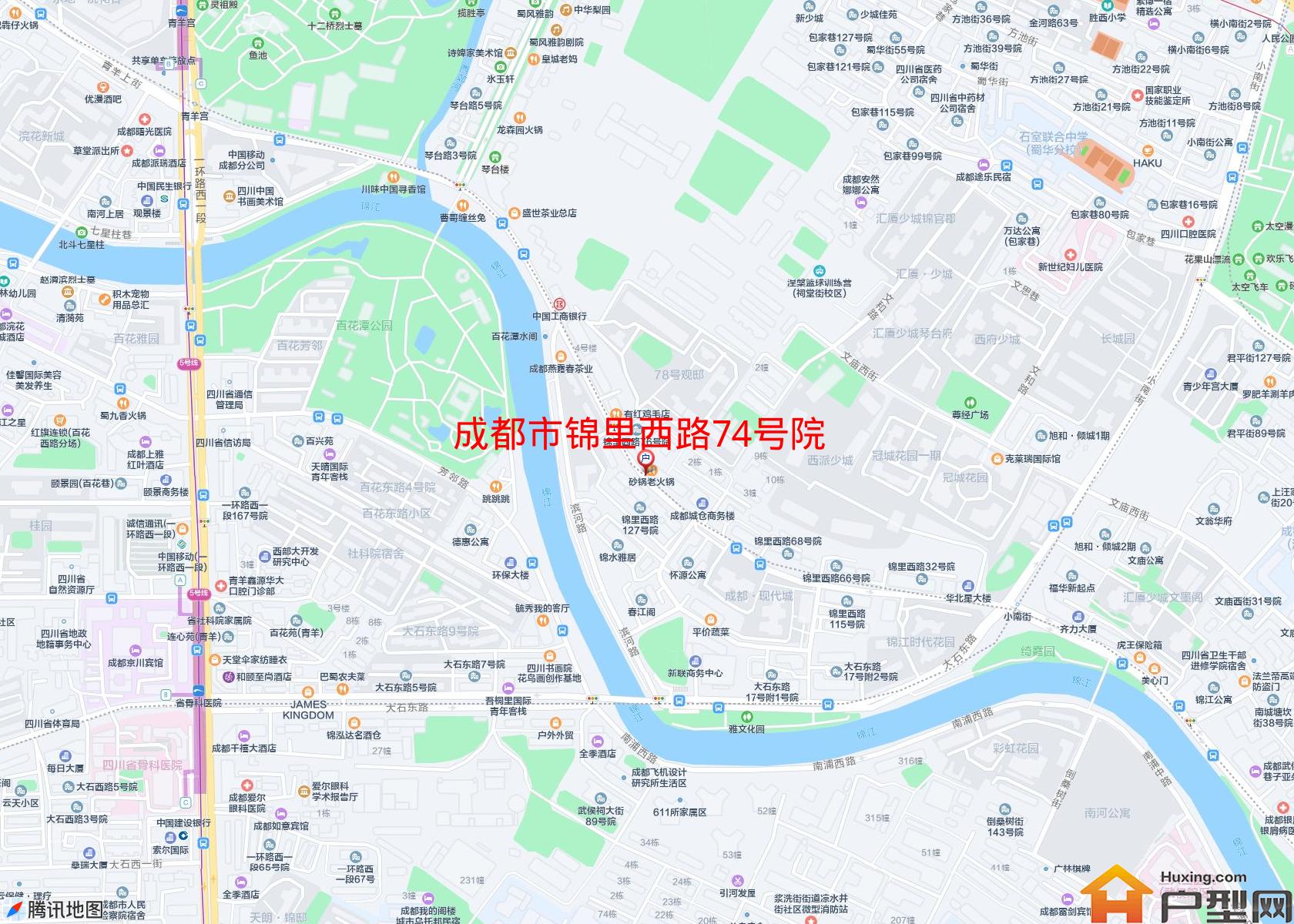 锦里西路74号院小区 - 户型网