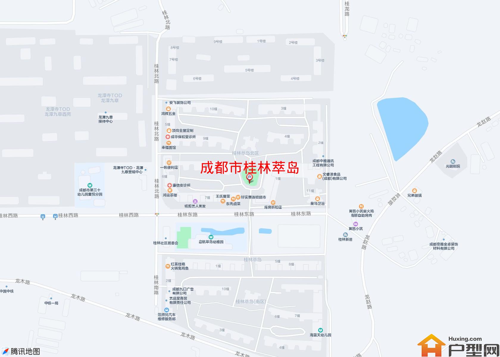 桂林萃岛小区 - 户型网