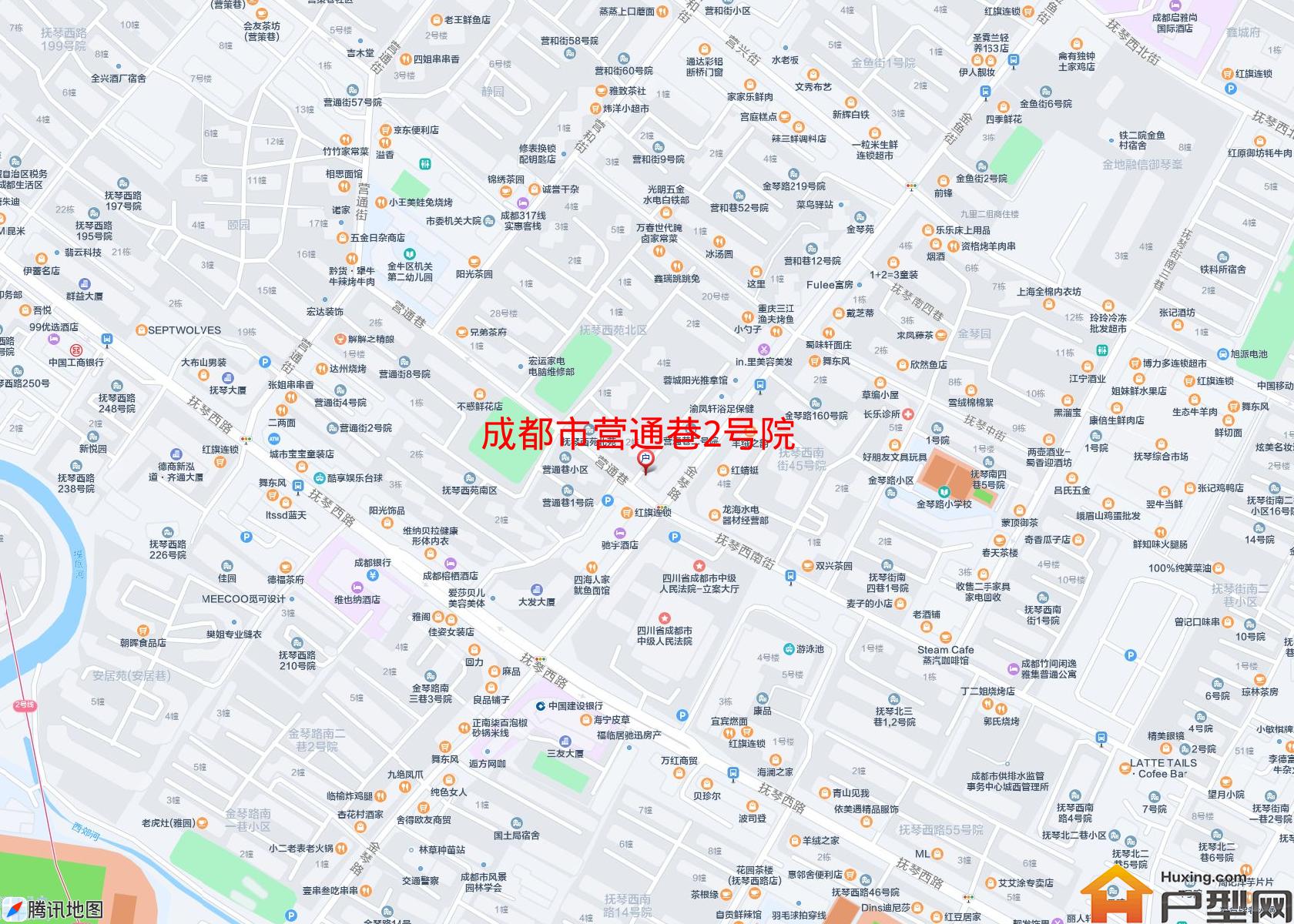 营通巷2号院小区 - 户型网