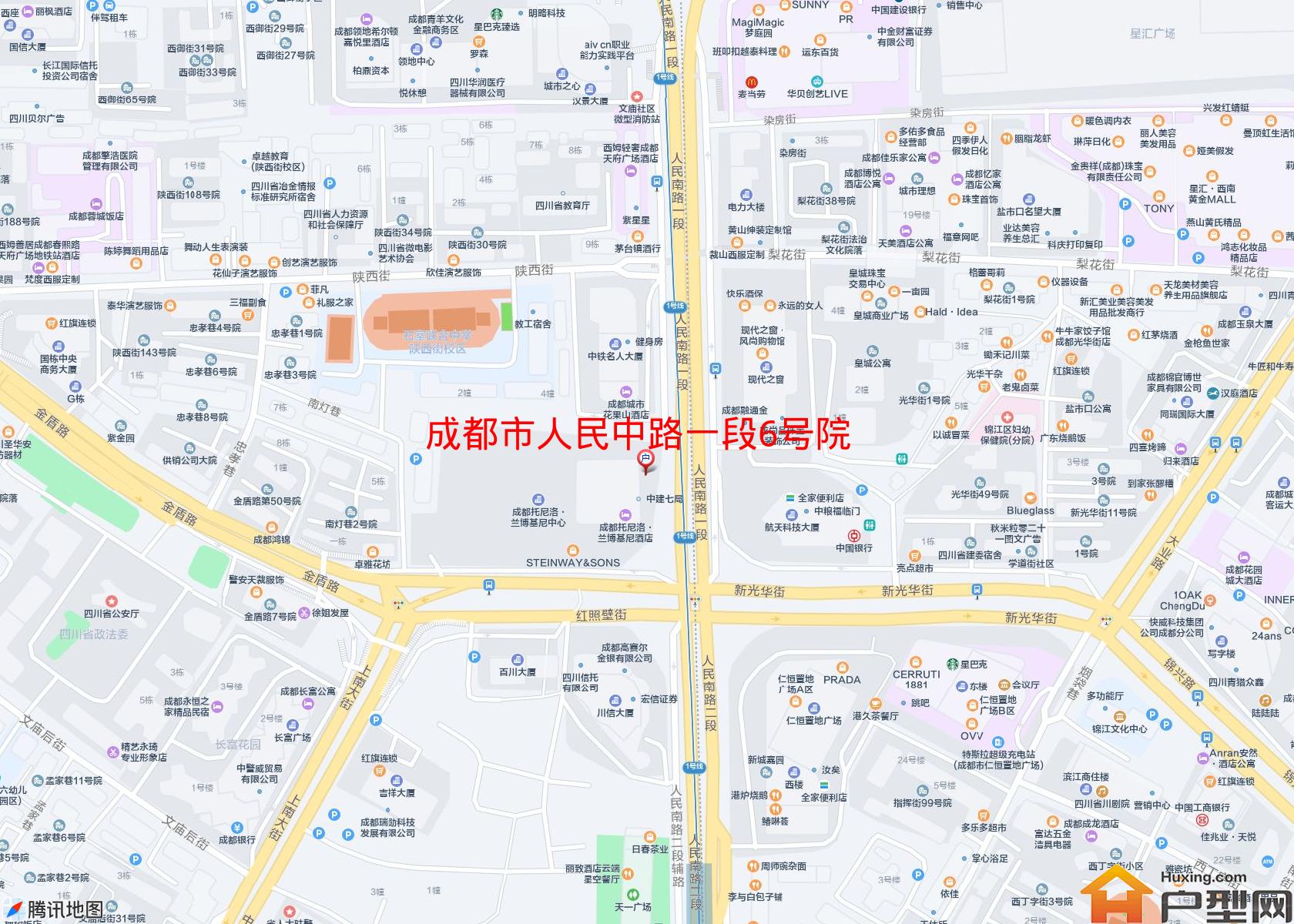 人民中路一段6号院小区 - 户型网