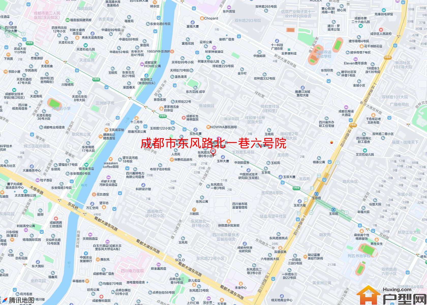 东风路北一巷六号院小区 - 户型网