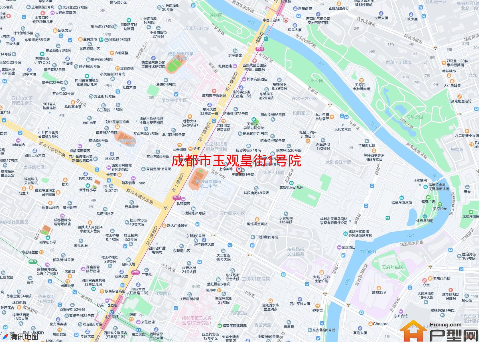 玉观皇街1号院小区 - 户型网