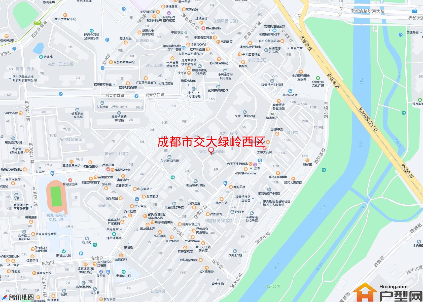 交大绿岭西区小区 - 户型网