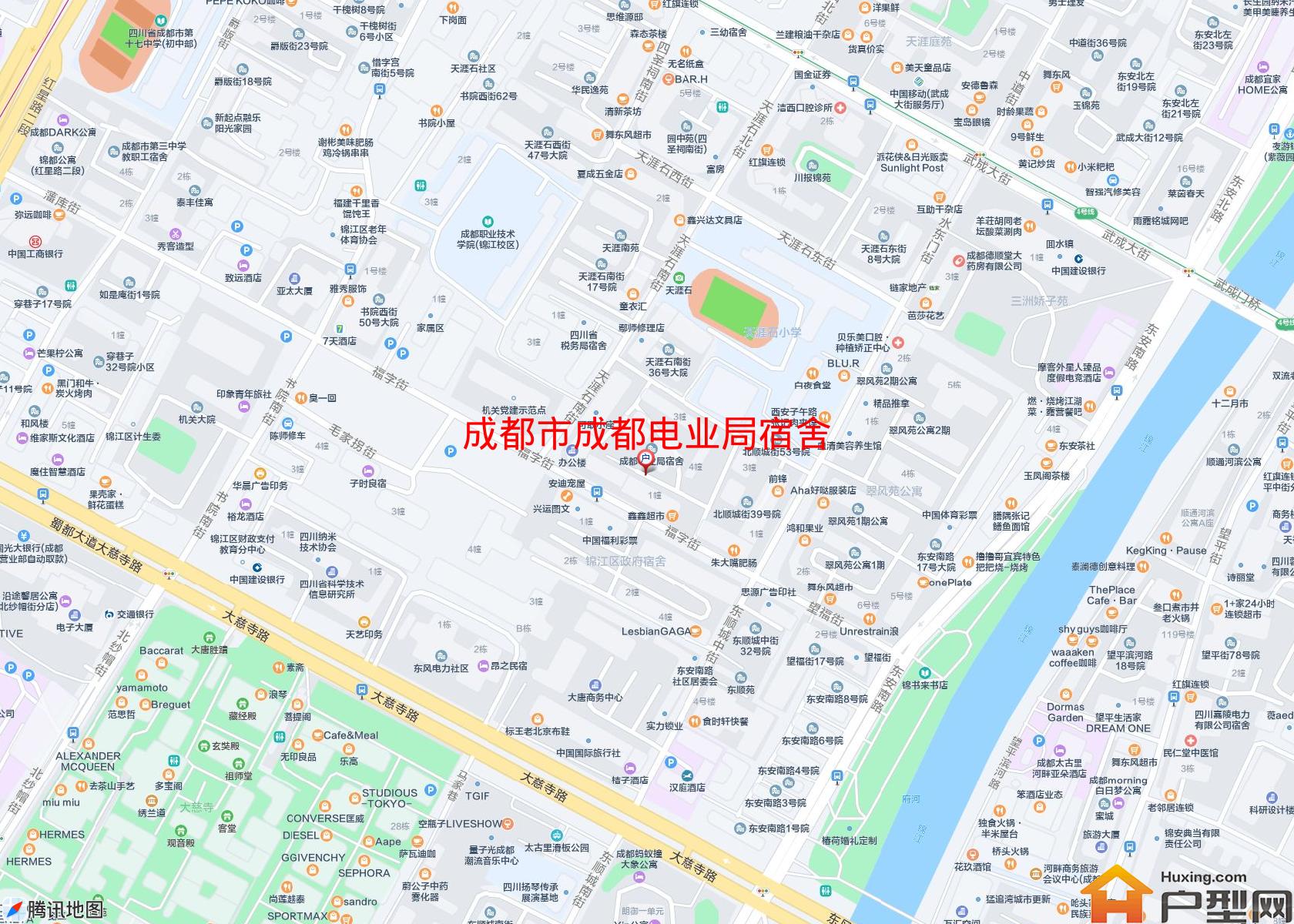 成都电业局宿舍小区 - 户型网