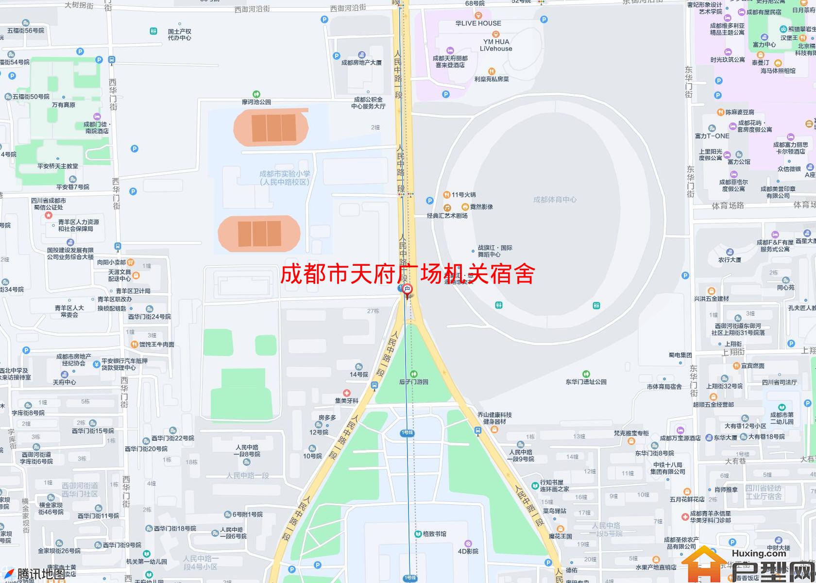 天府广场机关宿舍小区 - 户型网