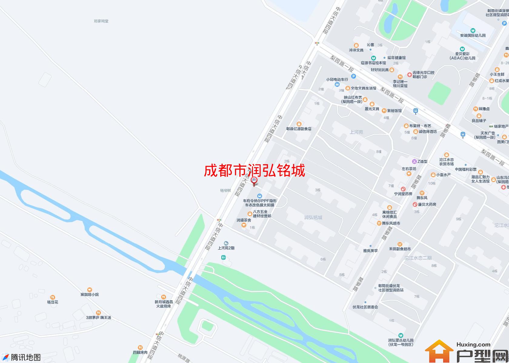 润弘铭城小区 - 户型网