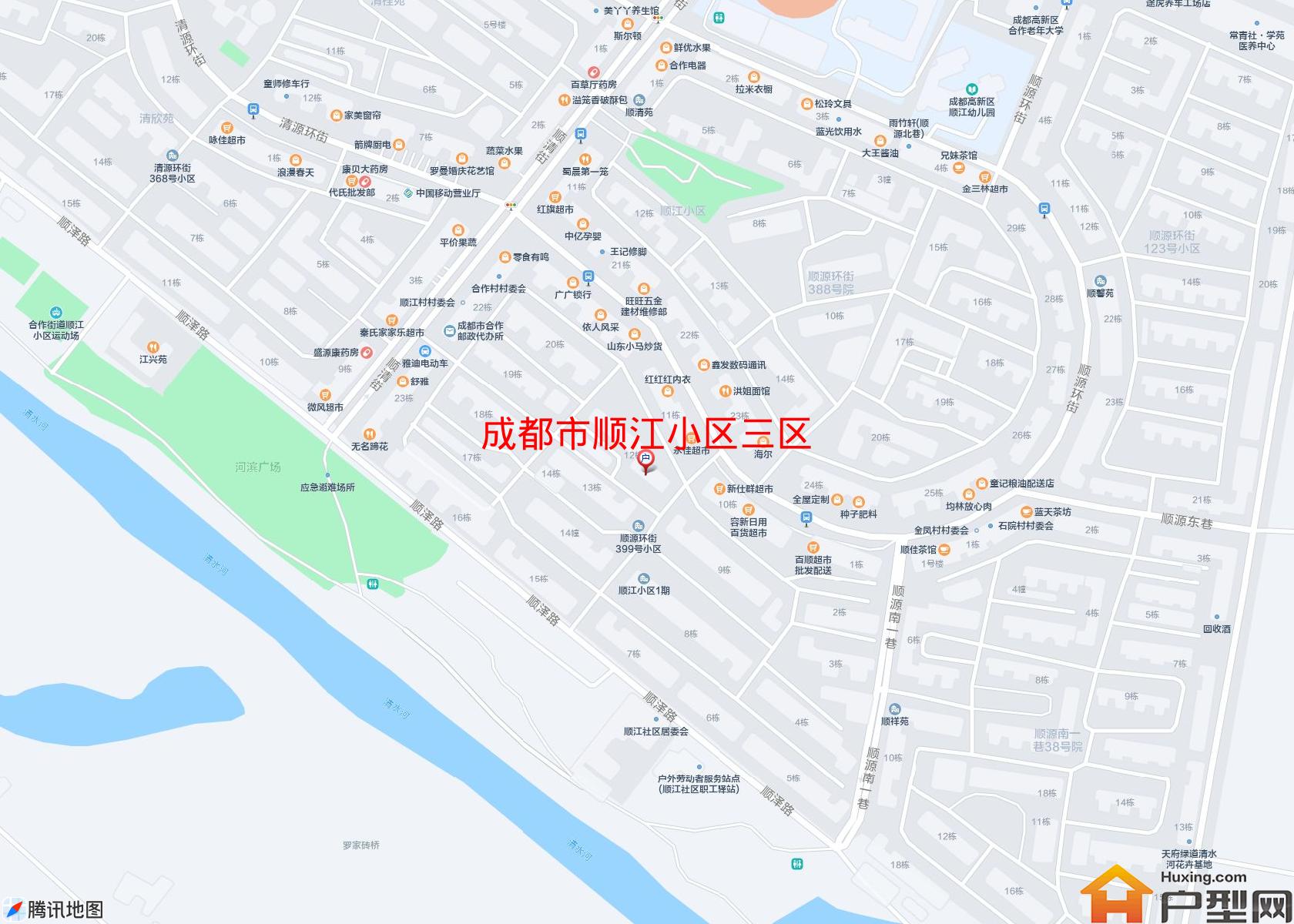 顺江小区三区小区 - 户型网