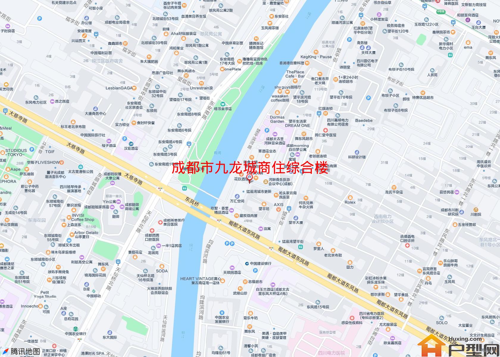 九龙城商住综合楼小区 - 户型网
