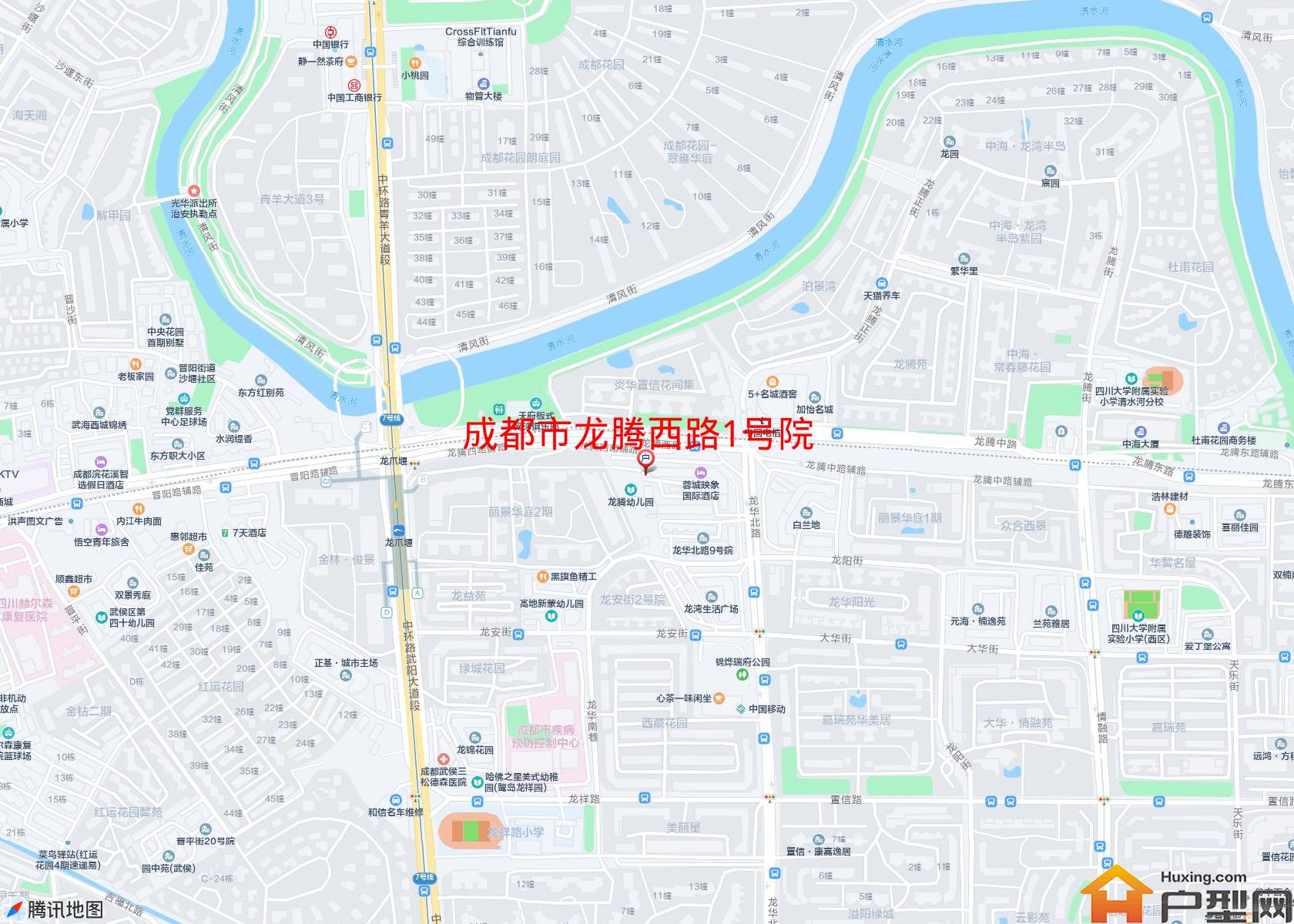 龙腾西路1号院小区 - 户型网