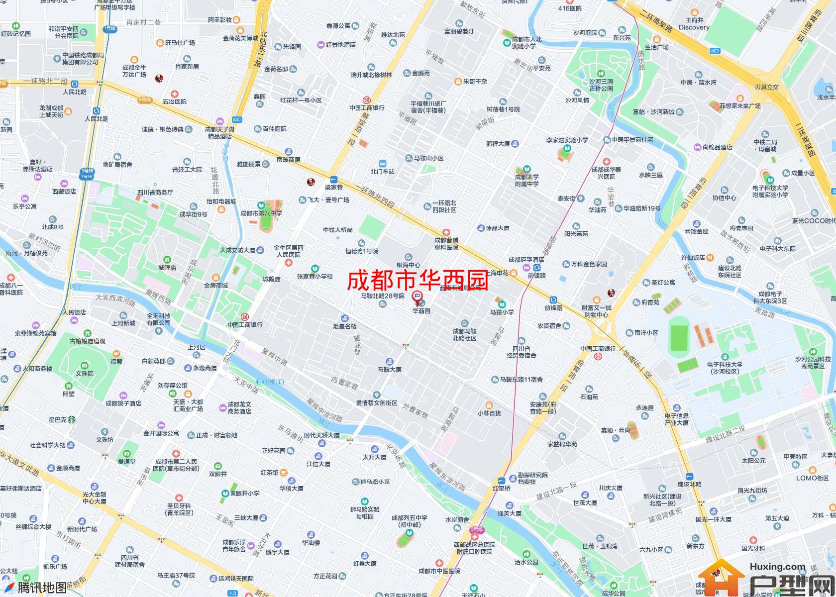 华西园小区 - 户型网