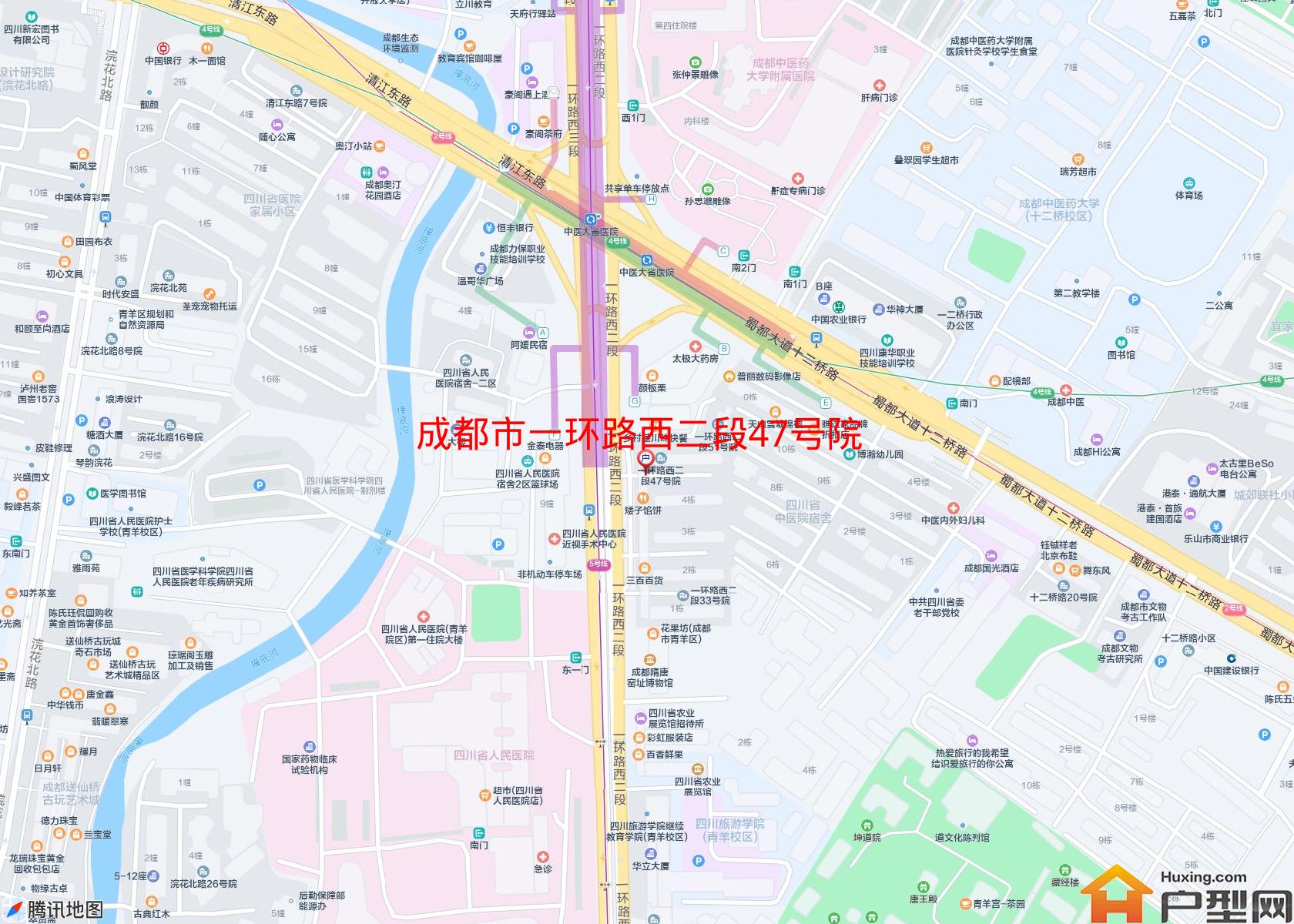 一环路西二段47号院小区 - 户型网