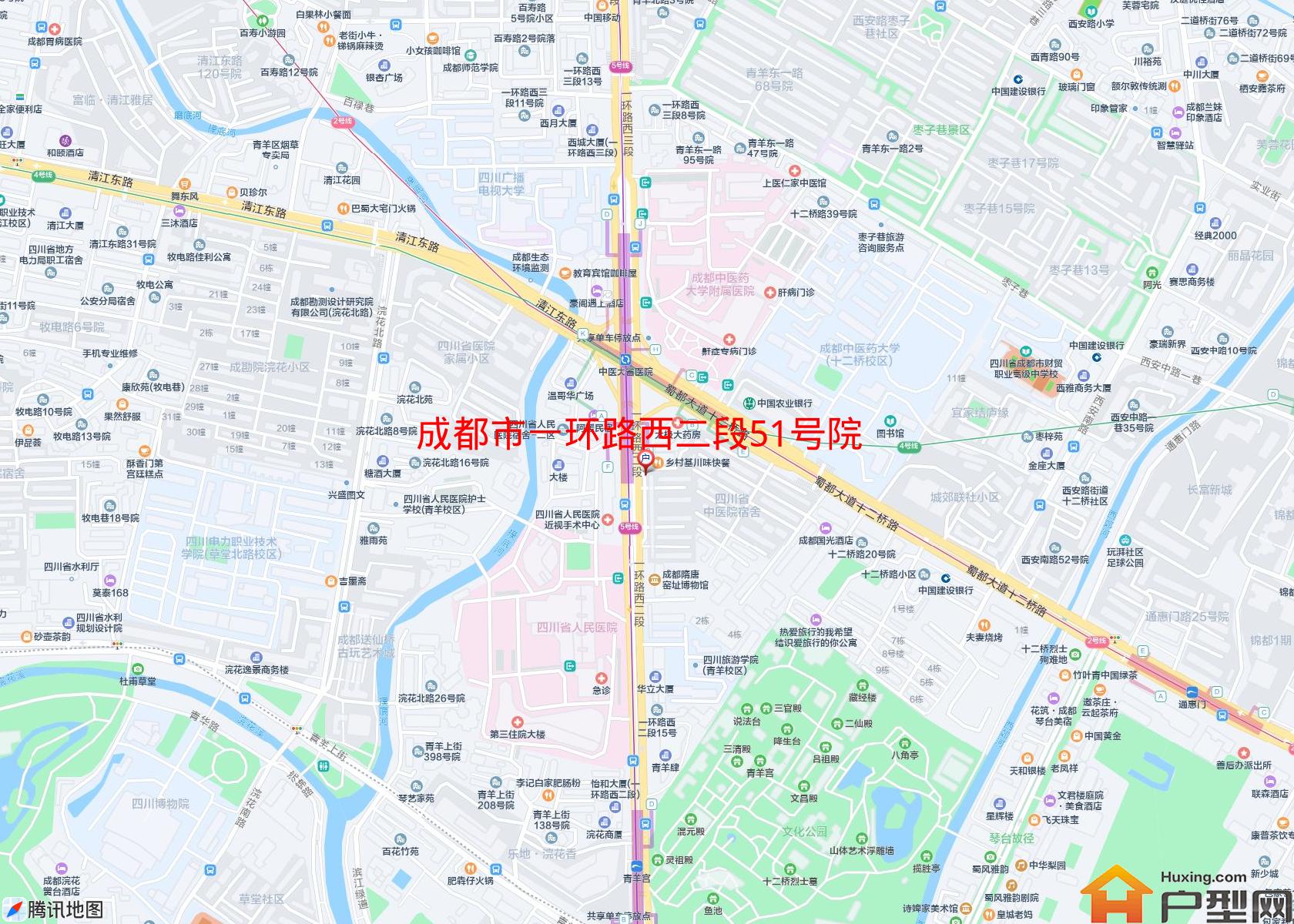 一环路西二段51号院小区 - 户型网