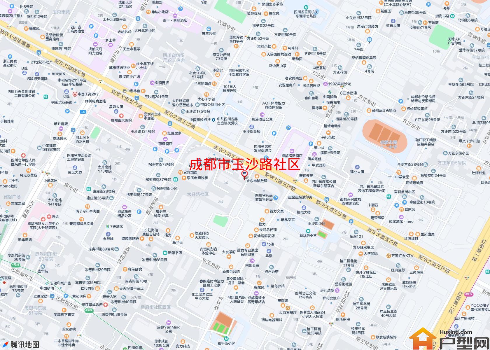 玉沙路社区小区 - 户型网