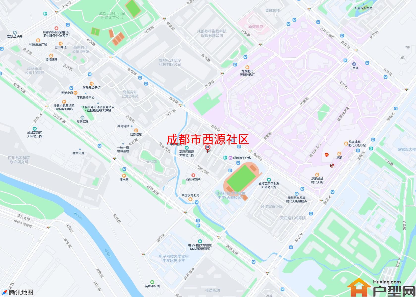 西源社区小区 - 户型网